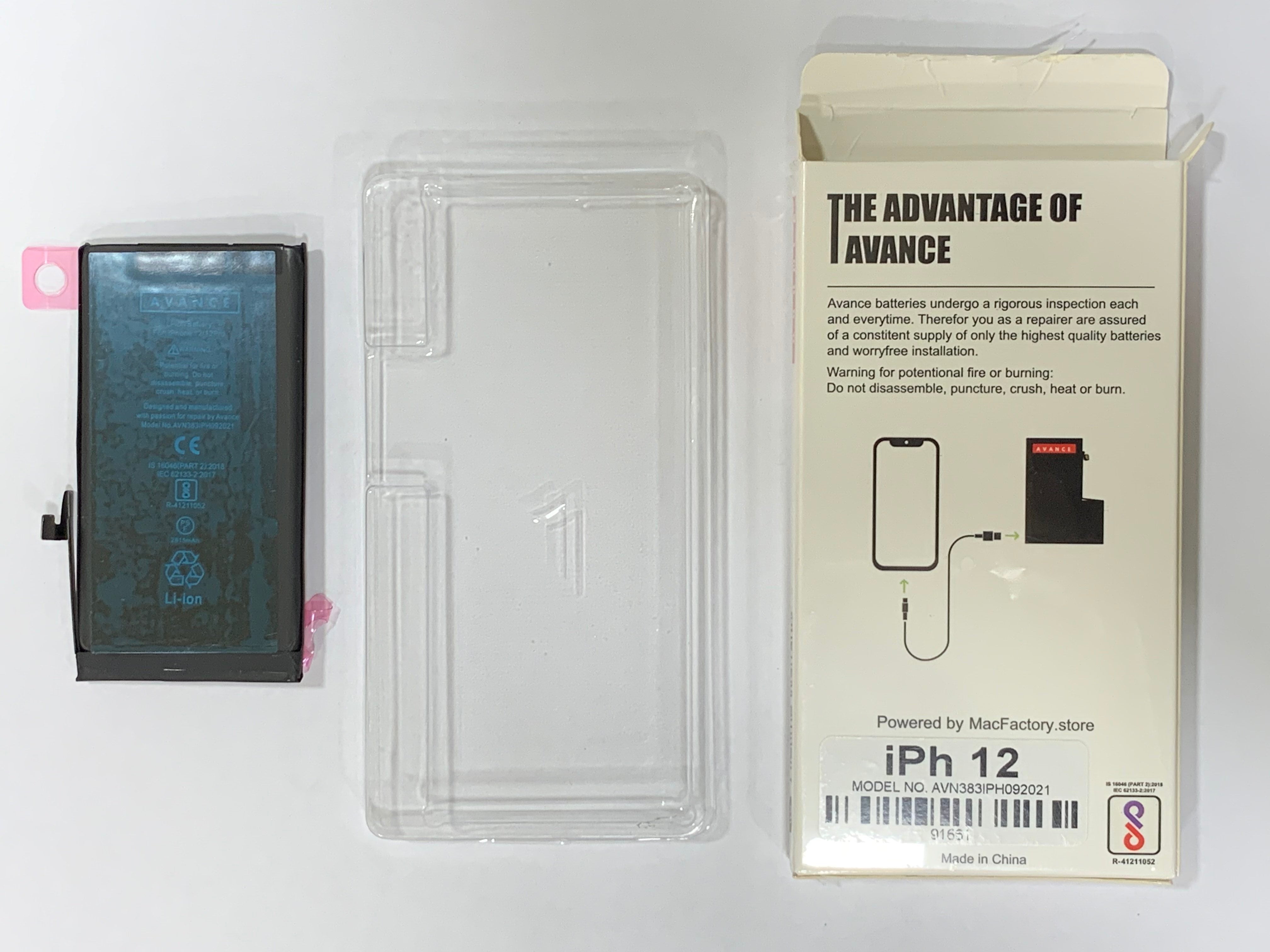 BATTERY FOR IPHONE 12/12 PRO