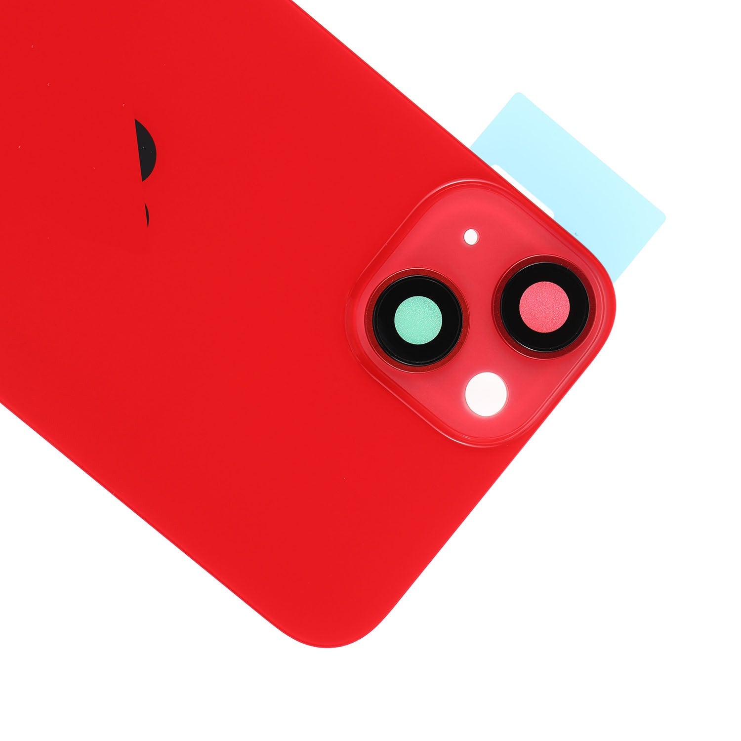 Replacement For iPhone 14 Back Glass Panel With Magsafe Magnet-Red