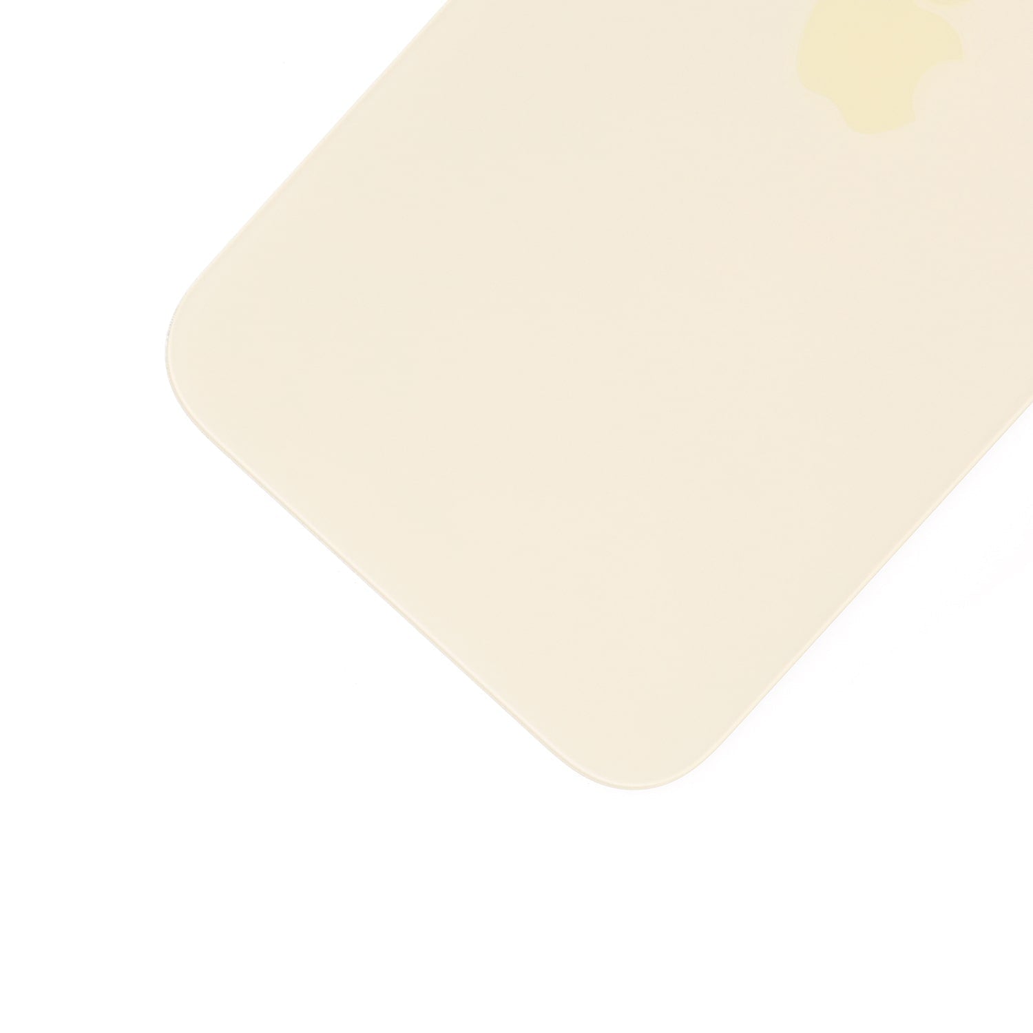 Replacement For iPhone 15 Back Cover Glass With Back Panel Frame-Yellow