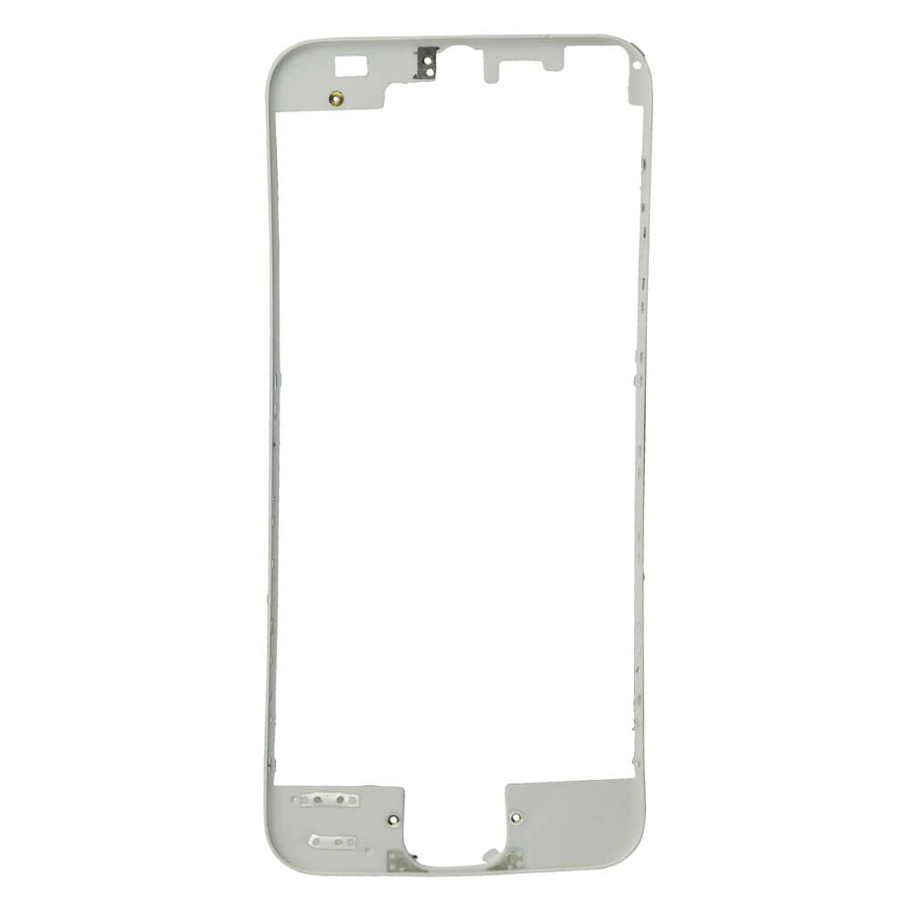 WHITE FRONT SUPPORTING FRAME FOR IPHONE 5