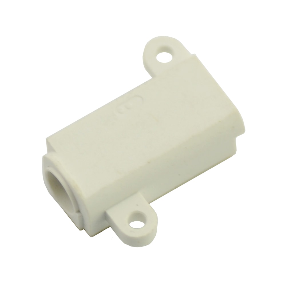 WHITE PHONE JACK HOLDER FOR IPHONE 5