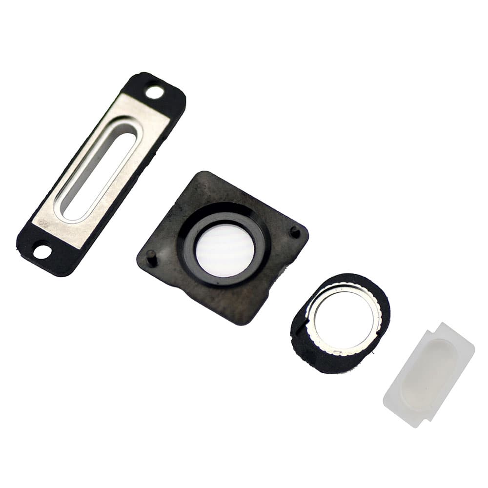 BACK COVER PORT METAL BRACKET FOR IPHONE 5S - SILVER