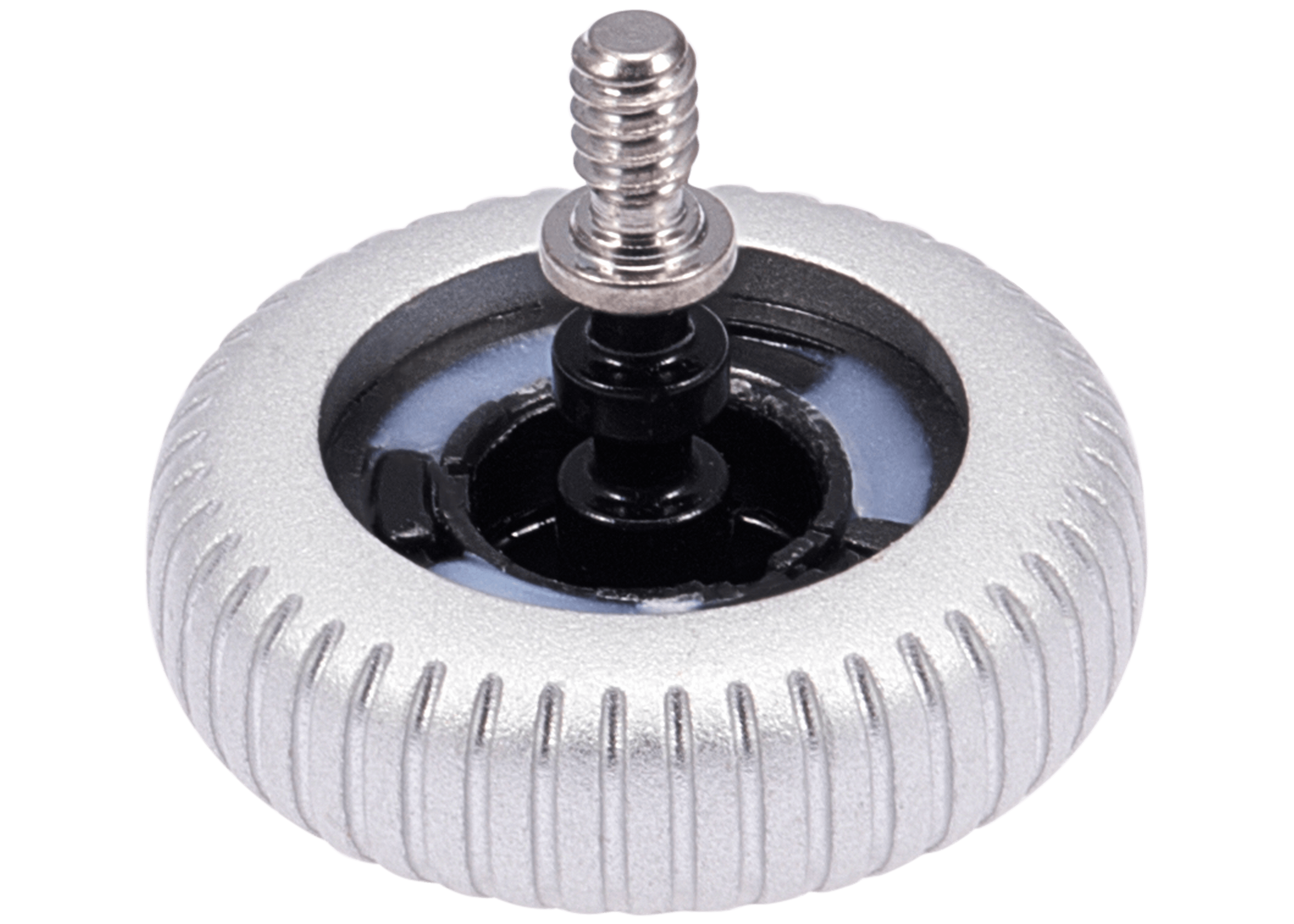 Crown Nut Compatible For Watch Series 4 / Series 5 / Series 6 (40MM / 44MM) (LTE Version) (Silver)