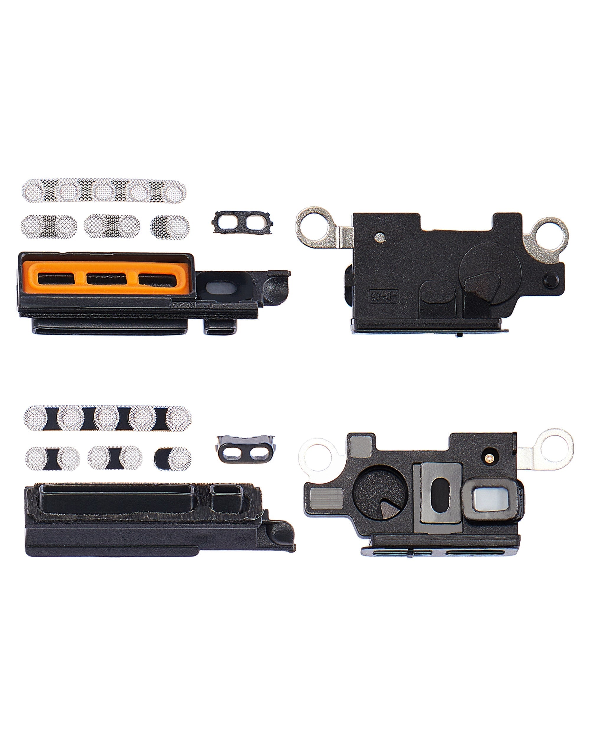 WHITE LOUDSPEAKER / MIC MESH (PACK OF 10) FOR IPHONE 13 PRO MAX