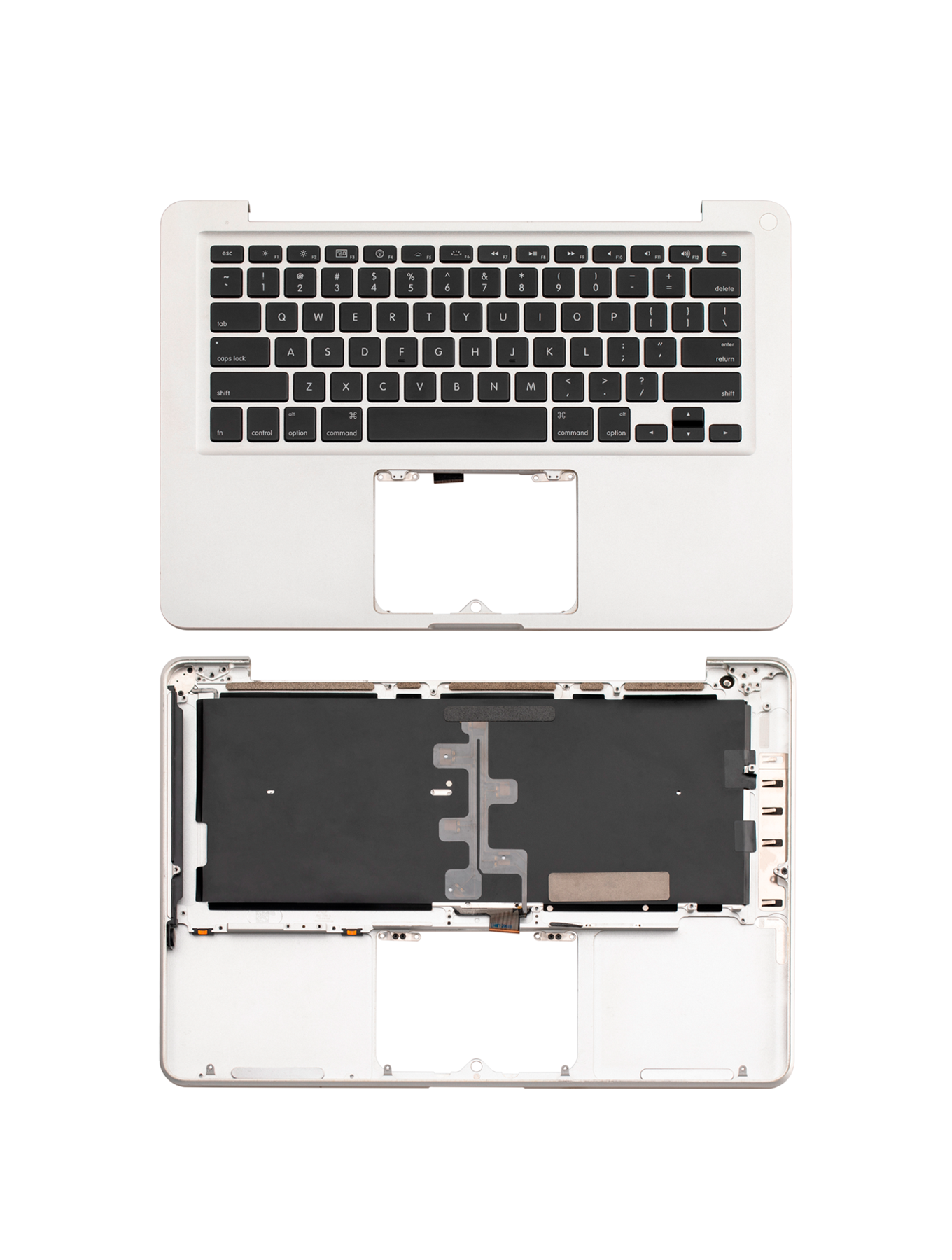 Top Case With Keyboard Compatible For MacBook Unibody 13" (A1278 / Mid 2009 / Mid 2010) (US English)