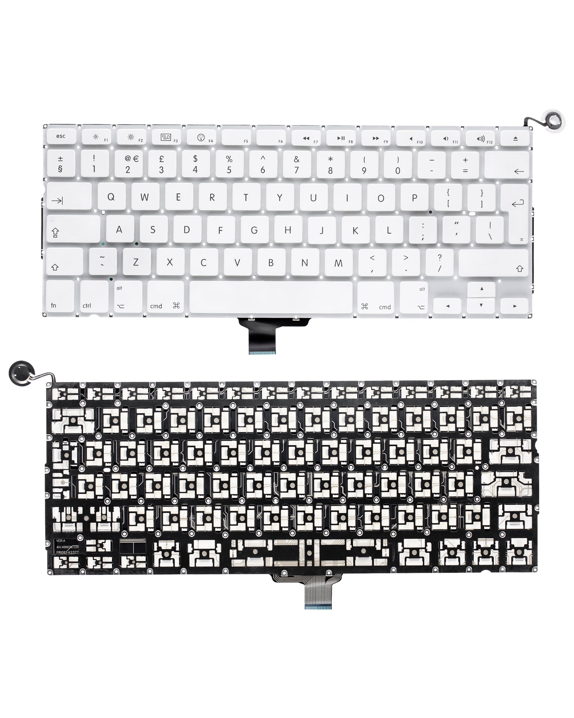 Keyboard Only Compatible For MacBook Unibody 13" (A1342 / Late 2009 / Mid 2010) (UK English)