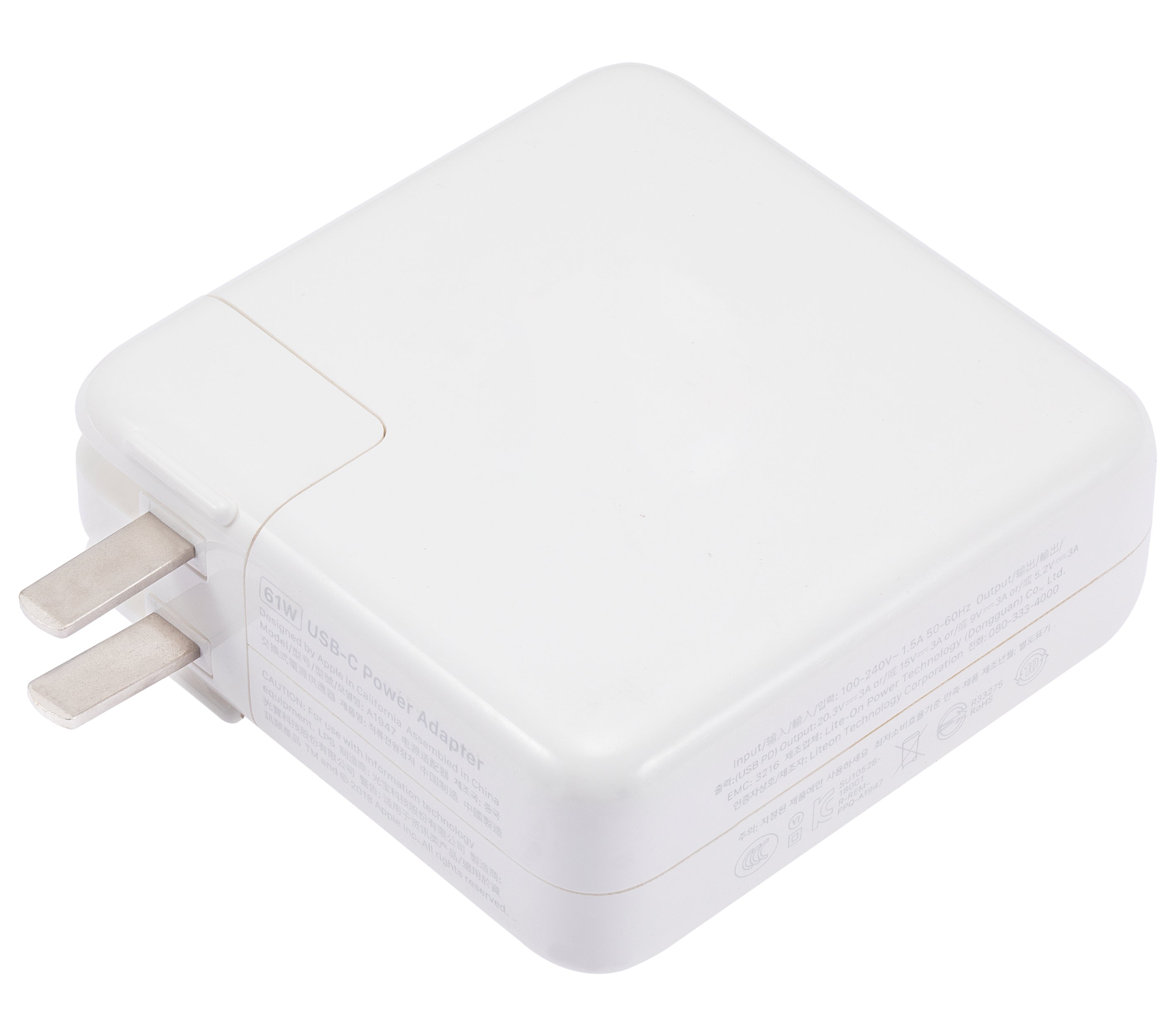 61W USB-C Power Wall Adapter Only For MacBook / iMac / Mac (Used OEM Pull)