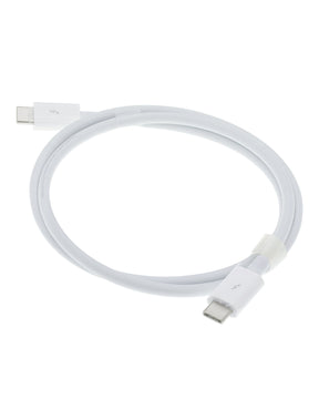 Thunderbolt 3 USB-C To USB-C Cable (3ft.) Compatible For MacBook / IMac / Mac (OEM Pull Grade: A)