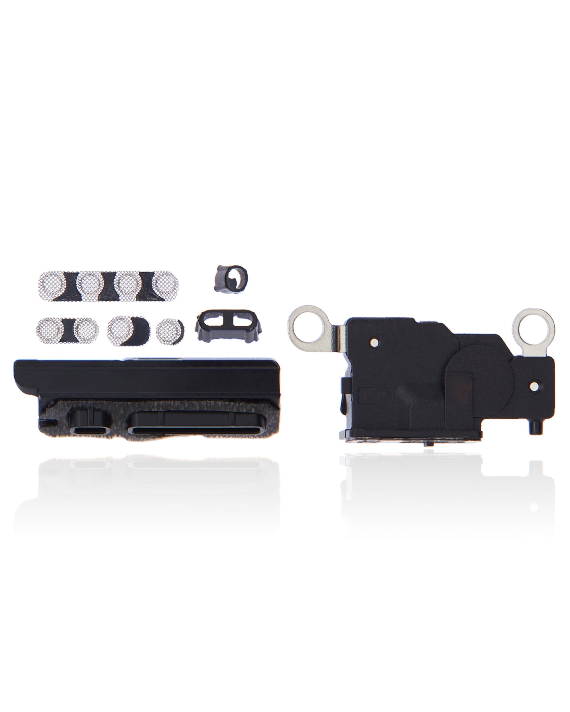 WHITE LOUDSPEAKER / MIC MESH (PACK OF 10) FOR IPHONE 13 PRO