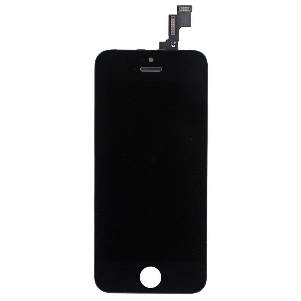 BLACK LCD WITH DIGITIZER ASSEMBLY FOR IPHONE SE