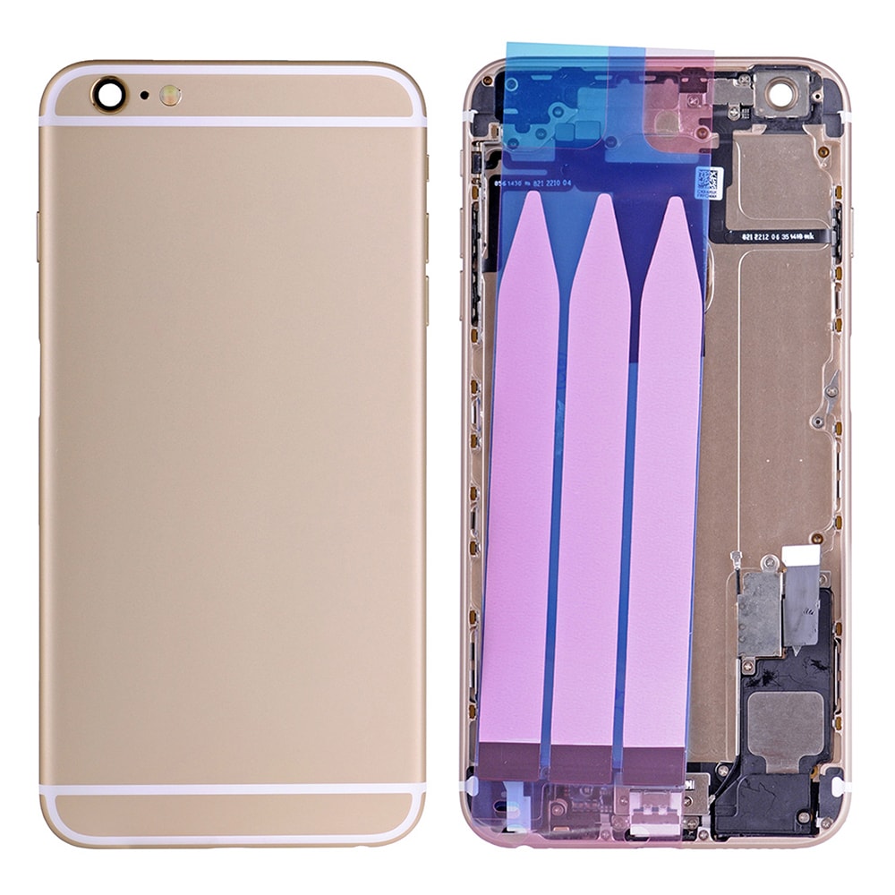 BACK COVER FULL ASSEMBLY FOR IPHONE 6 PLUS  - GOLD