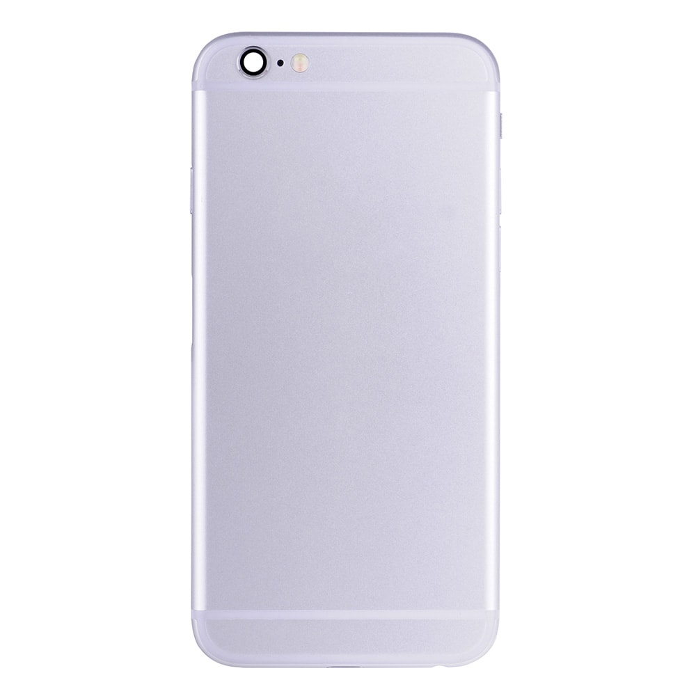 SILVER BACK COVER FULL ASSEMBLY FOR IPHONE 6S