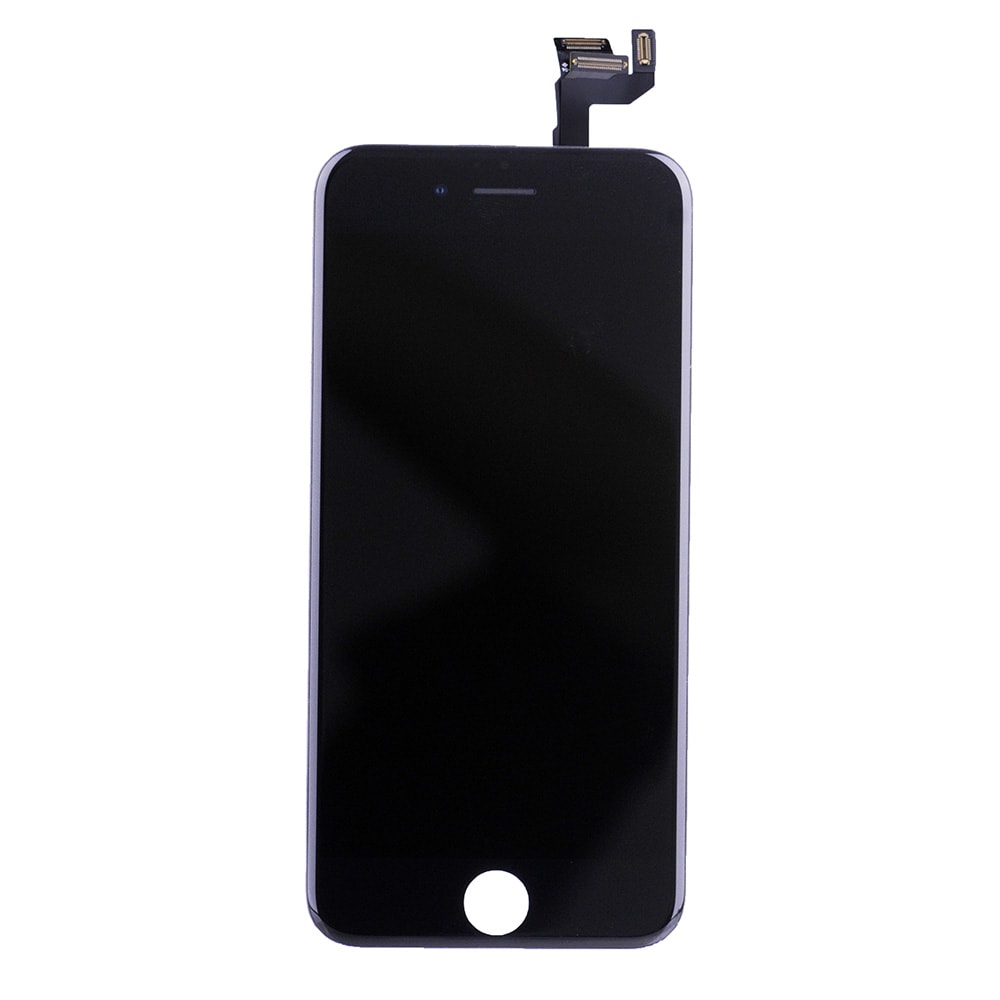 LCD SCREEN FULL ASSEMBLY WITHOUT HOME BUTTON - BLACK FOR IPHONE 6S