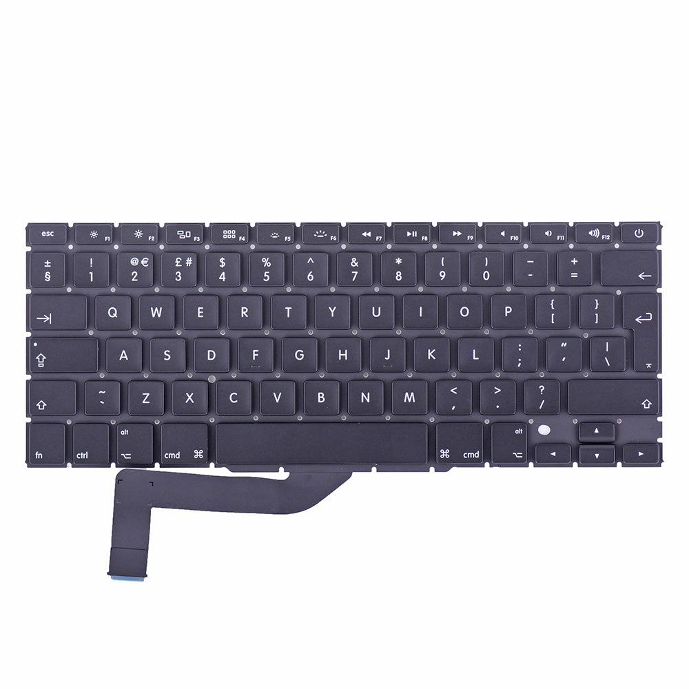 KEYBOARD(UK ENGLISH) FOR MACBOOK PRO RETINA 15" A1398 (MID 2012-MID 2015)