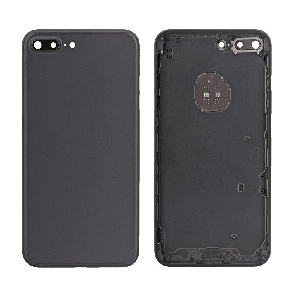 BLACK BACK COVER FOR IPHONE 7 PLUS