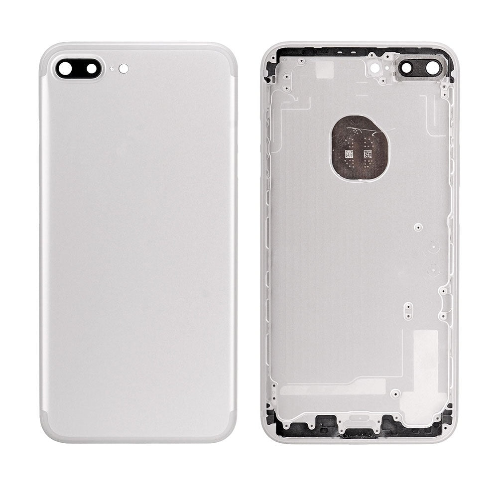 SILVER BACK COVER FOR IPHONE 7 PLUS