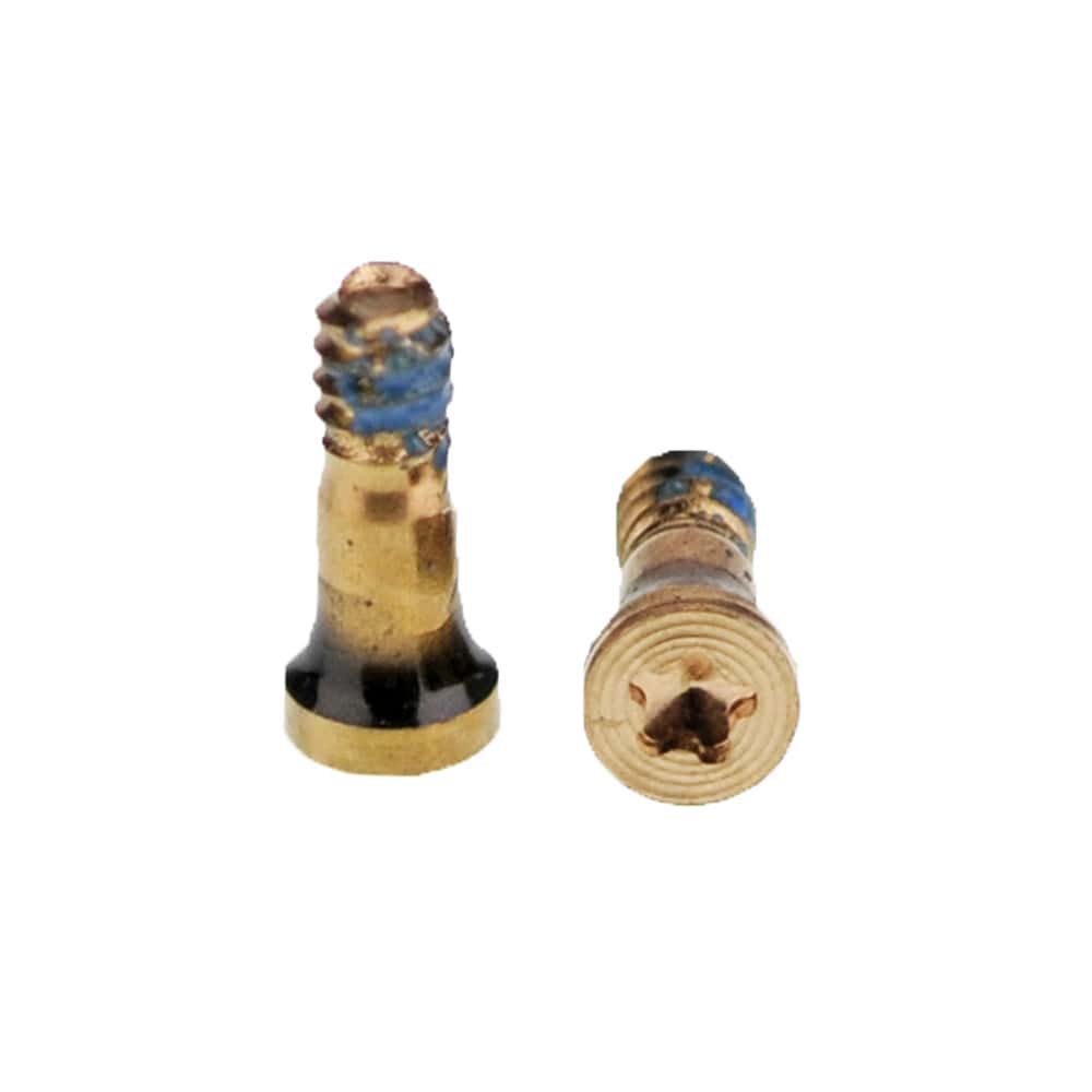 GOLD BOTTOM SCREW SET FOR IPHONE 7& 7 PLUS