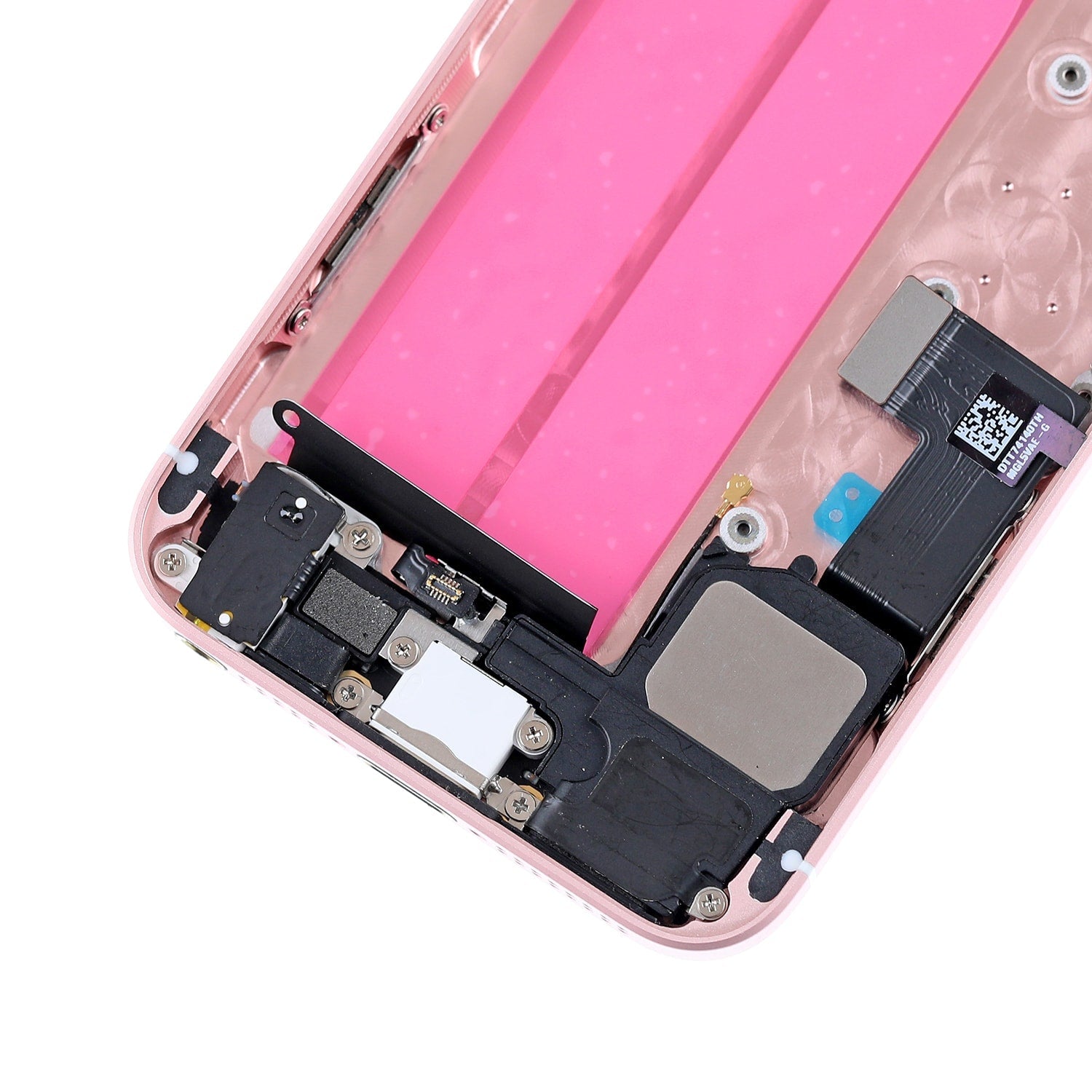 BACK COVER FULL ASSEMBLY FOR IPHONE SE - ROSE