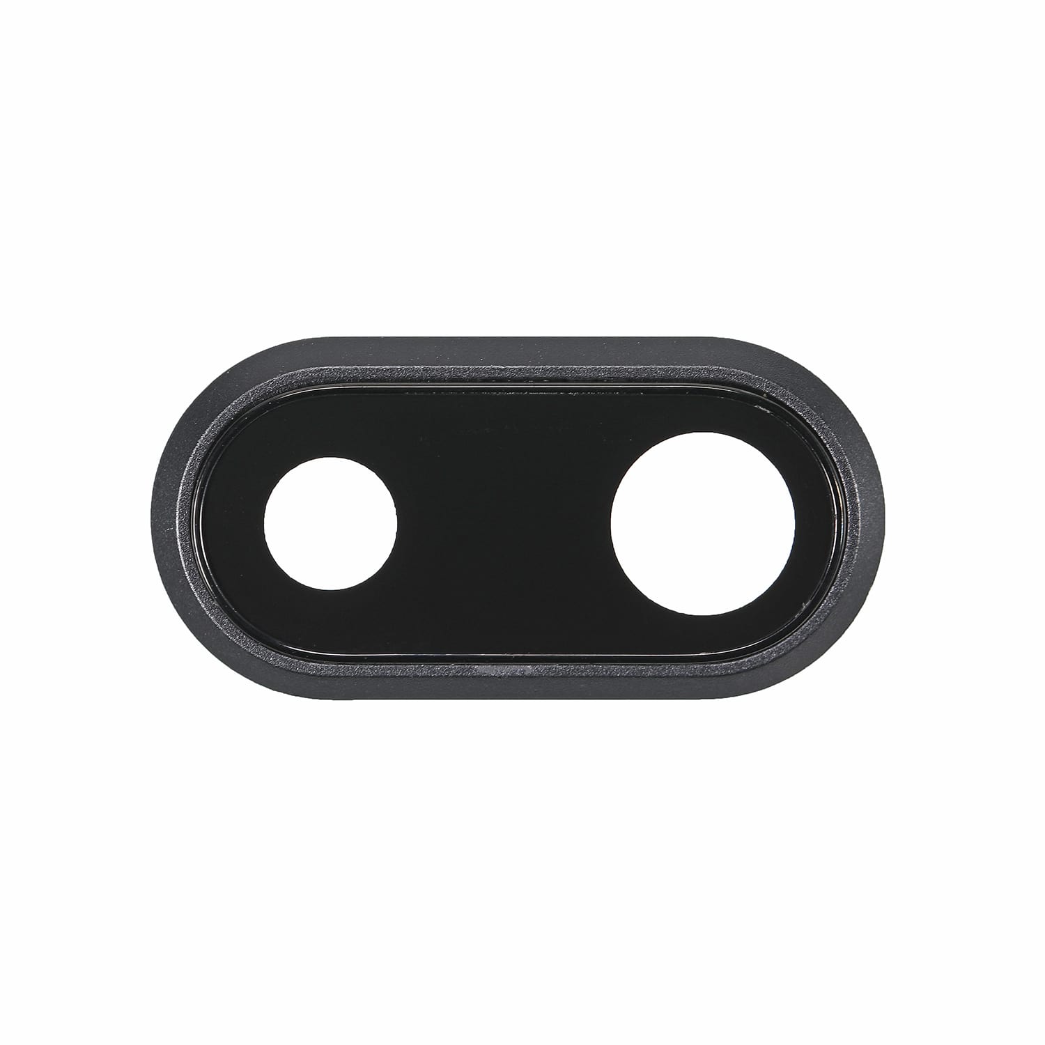 SPACE GRAY REAR CAMERA HOLDER WITH LENS FOR IPHONE 8 PLUS