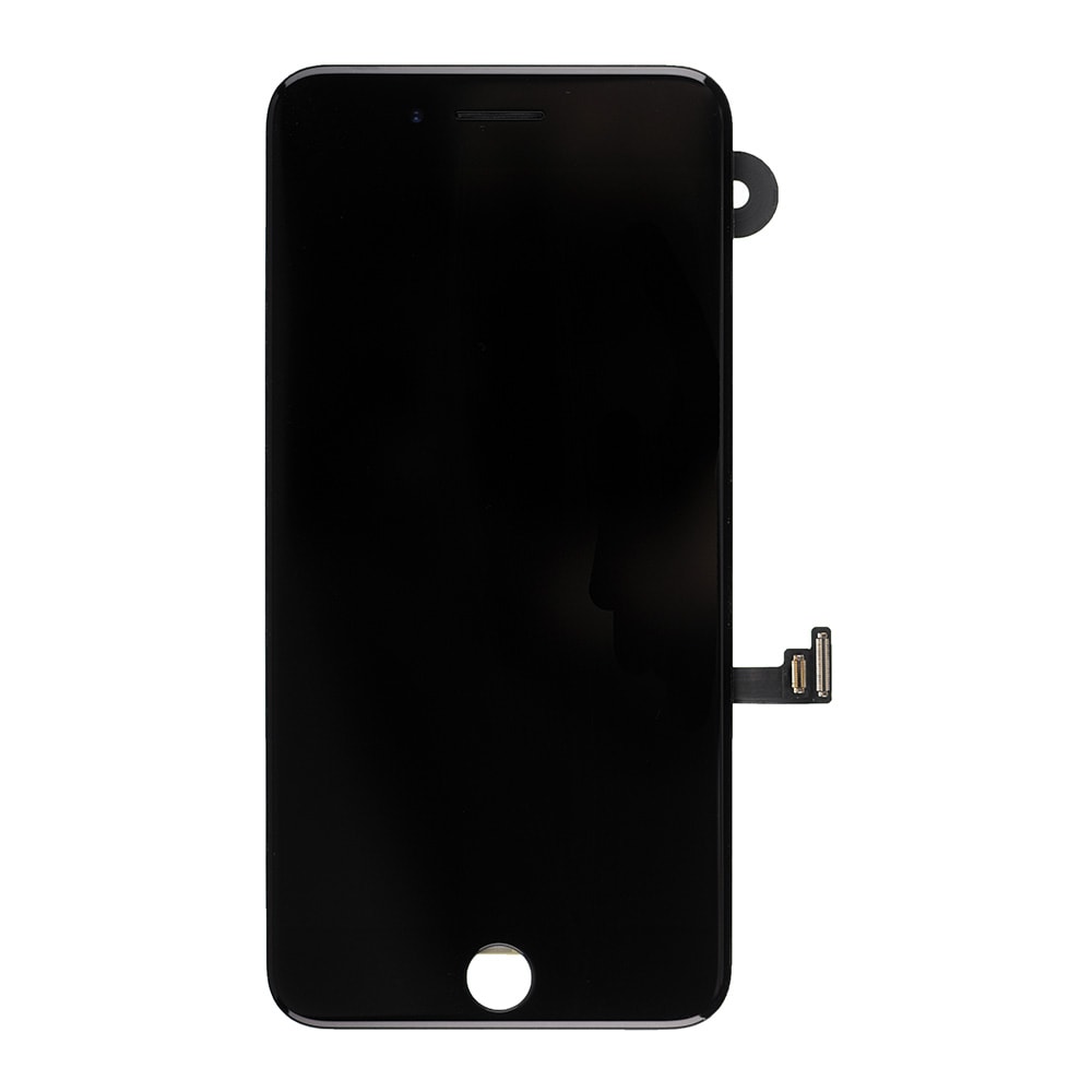 LCD SCREEN FULL ASSEMBLY WITHOUT HOME BUTTON - BLACK FOR IPHONE 7 PLUS