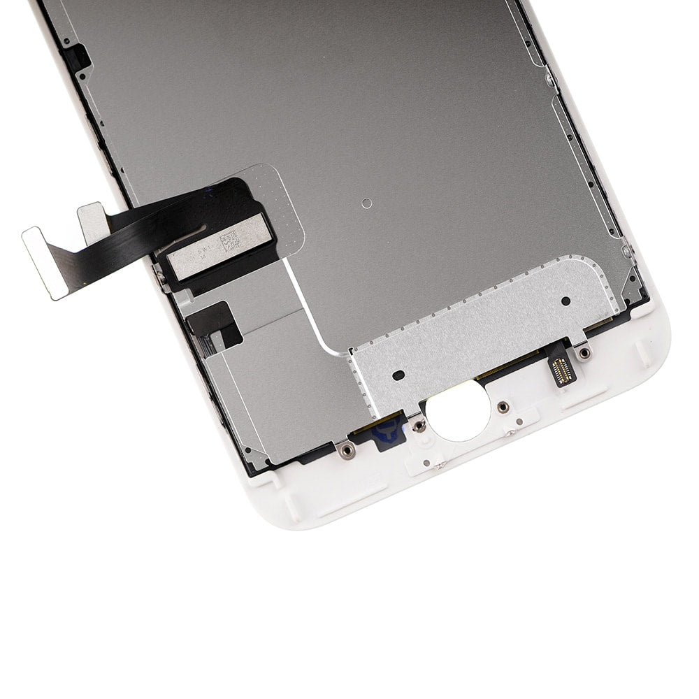 LCD SCREEN FULL ASSEMBLY WITHOUT HOME BUTTON - WHITE FOR IPHONE 7 PLUS
