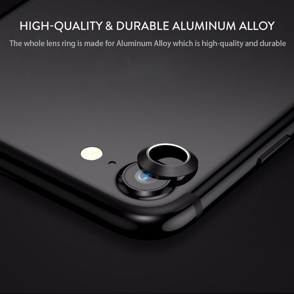 LUXURY METAL REAR CAMERA LENS PROTECTIVE RING COVER FOR IPHONE 7