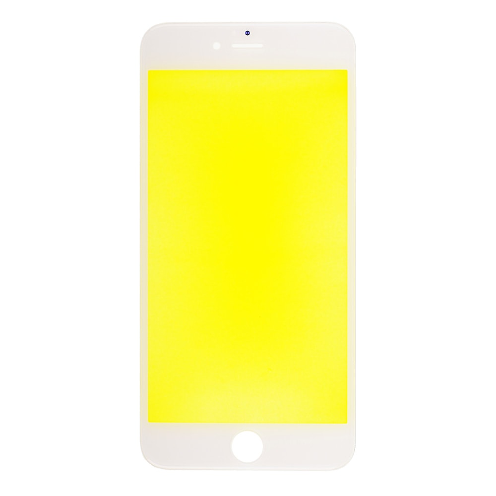 FRONT GLASS WITH COLD PRESSED FRAME FOR IPHONE 6 - WHITE