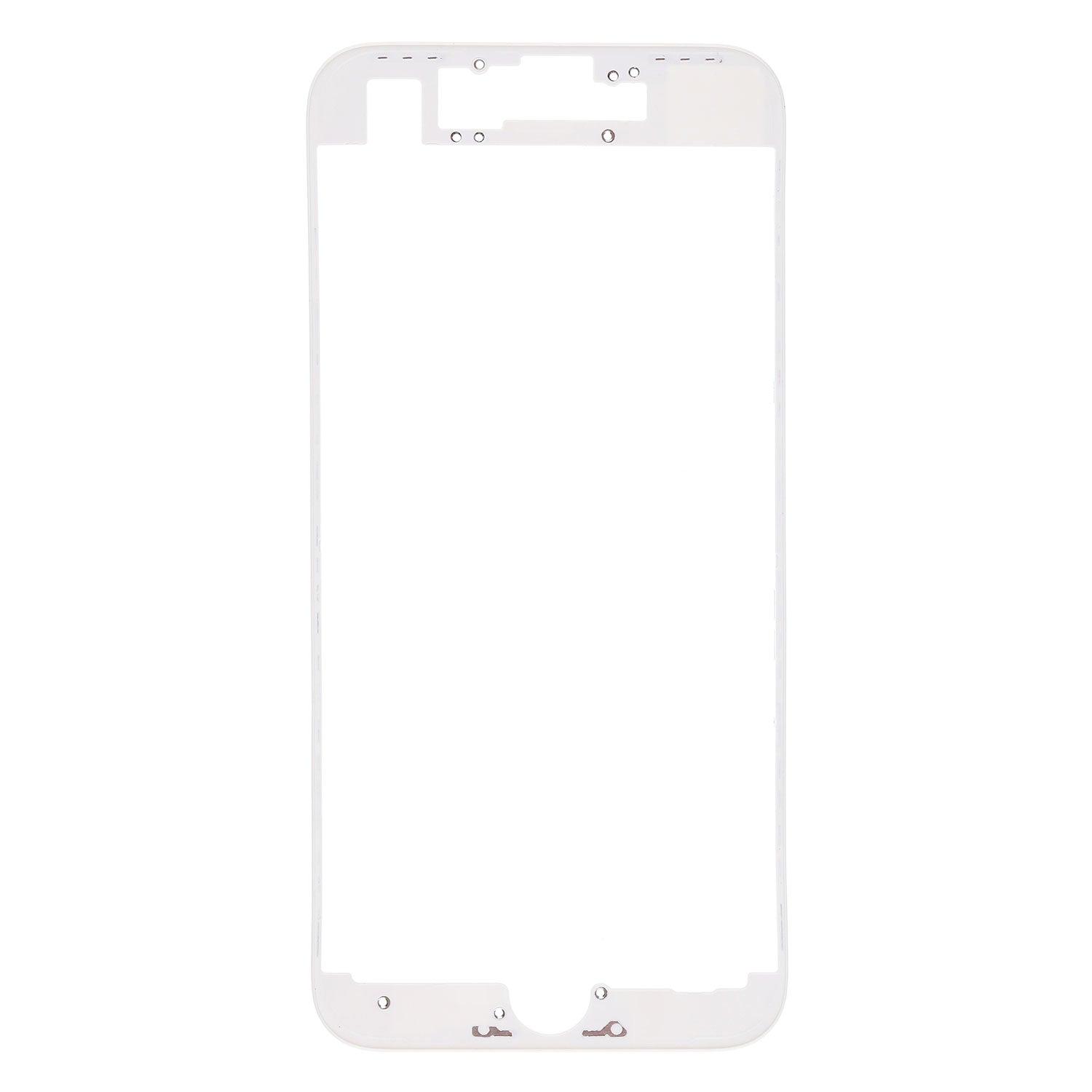 WHITE FRONT SUPPORTING FRAME  FOR IPHONE 8