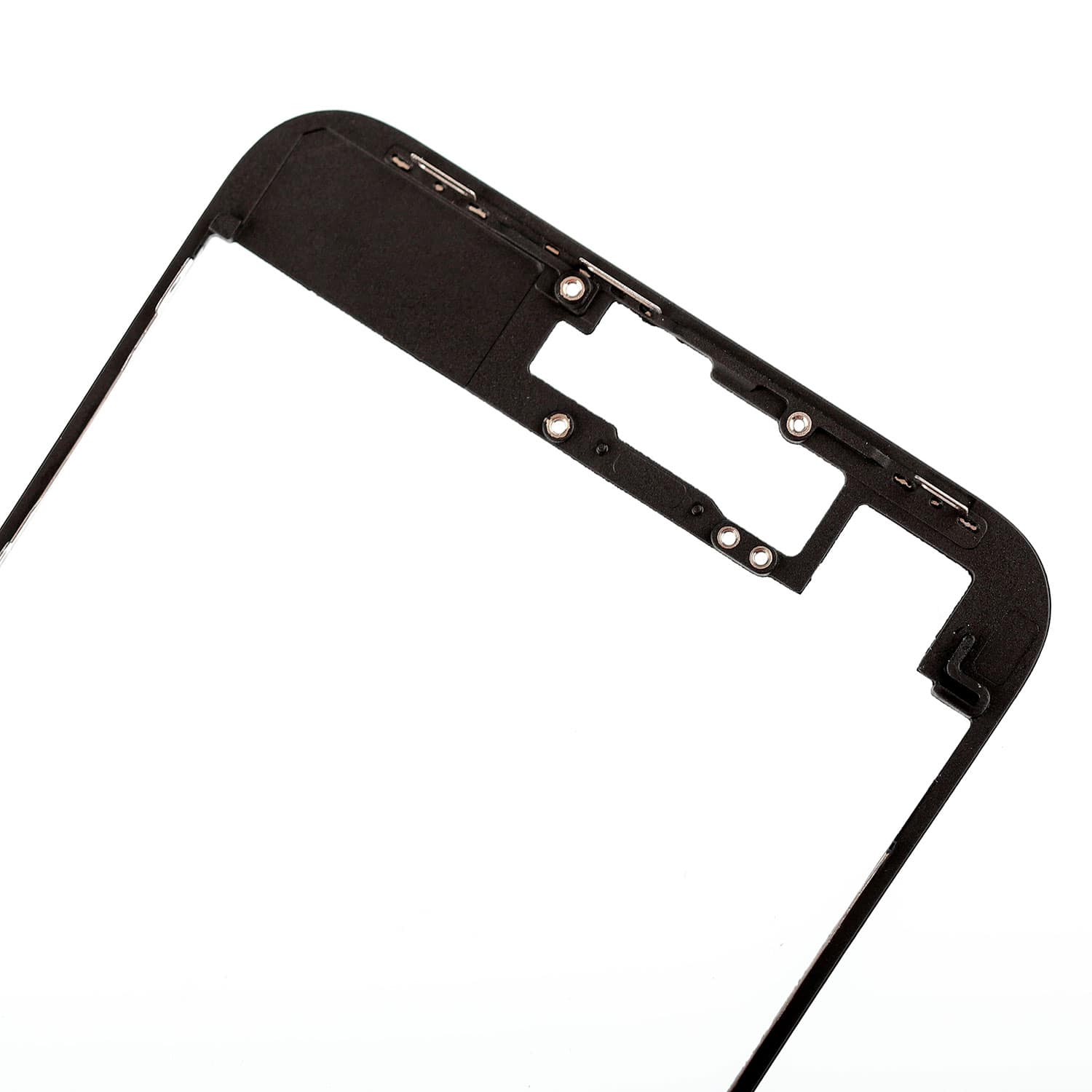 BLACK FRONT SUPPORTING FRAME FOR IPHONE 8 PLUS