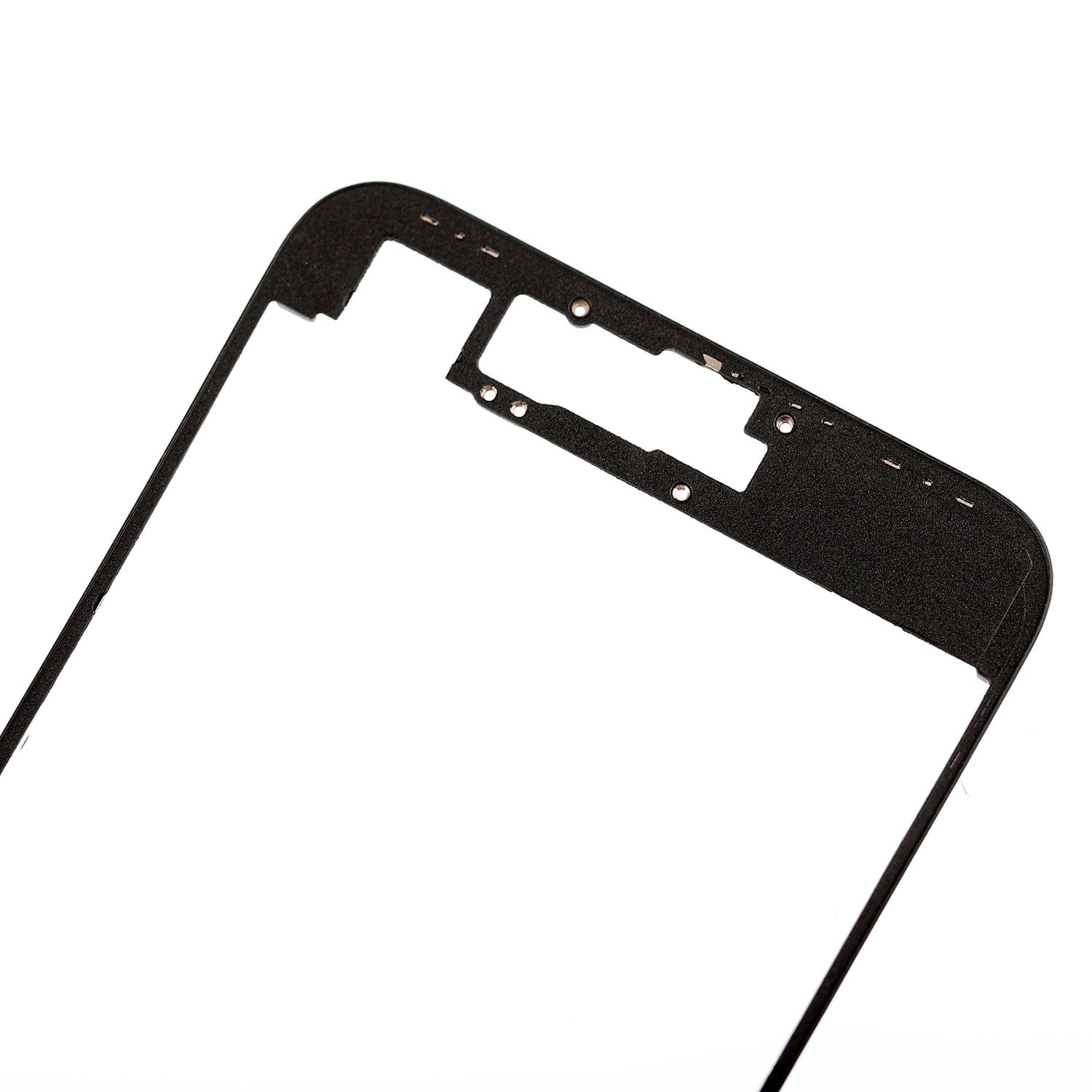 BLACK FRONT SUPPORTING FRAME FOR IPHONE 8 PLUS