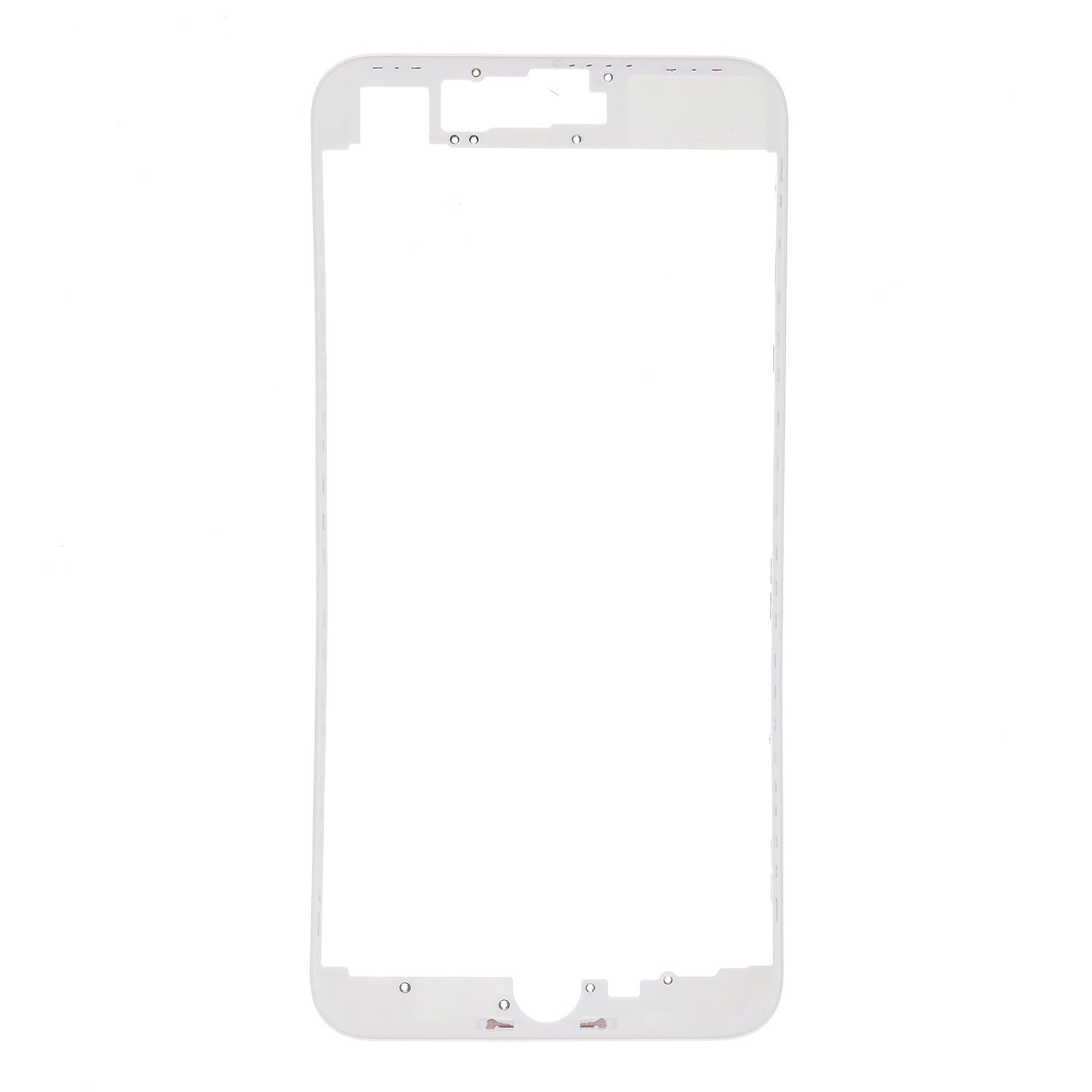 WHITE FRONT SUPPORTING FRAME FOR IPHONE 8 PLUS