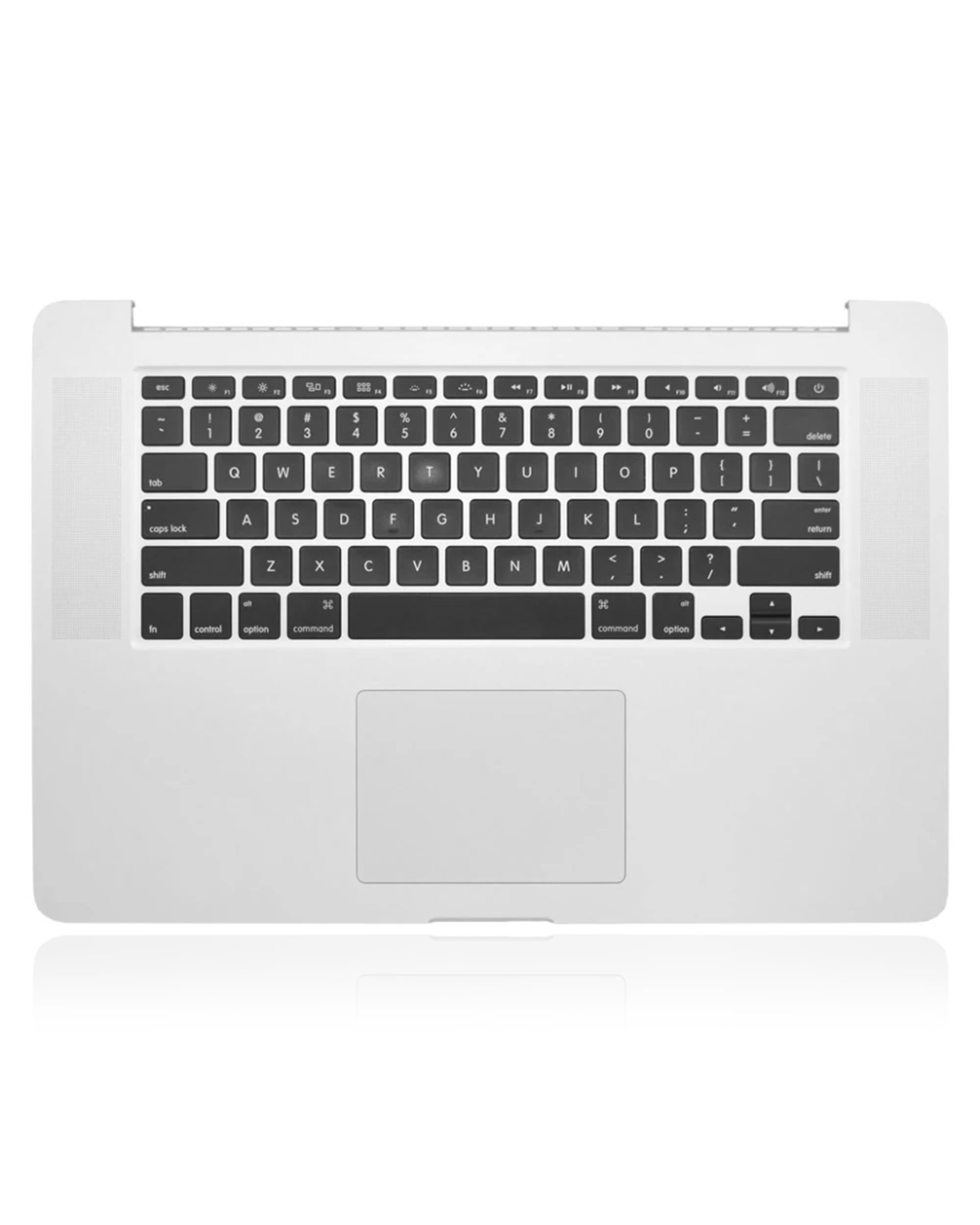 Top Case With Keyboard & Trackpad Compatible For MacBook Pro 15" Retina (A1398 / Late 2013 / Mid 2014) (UK English) (Used OEM Pull: Grade B/C)