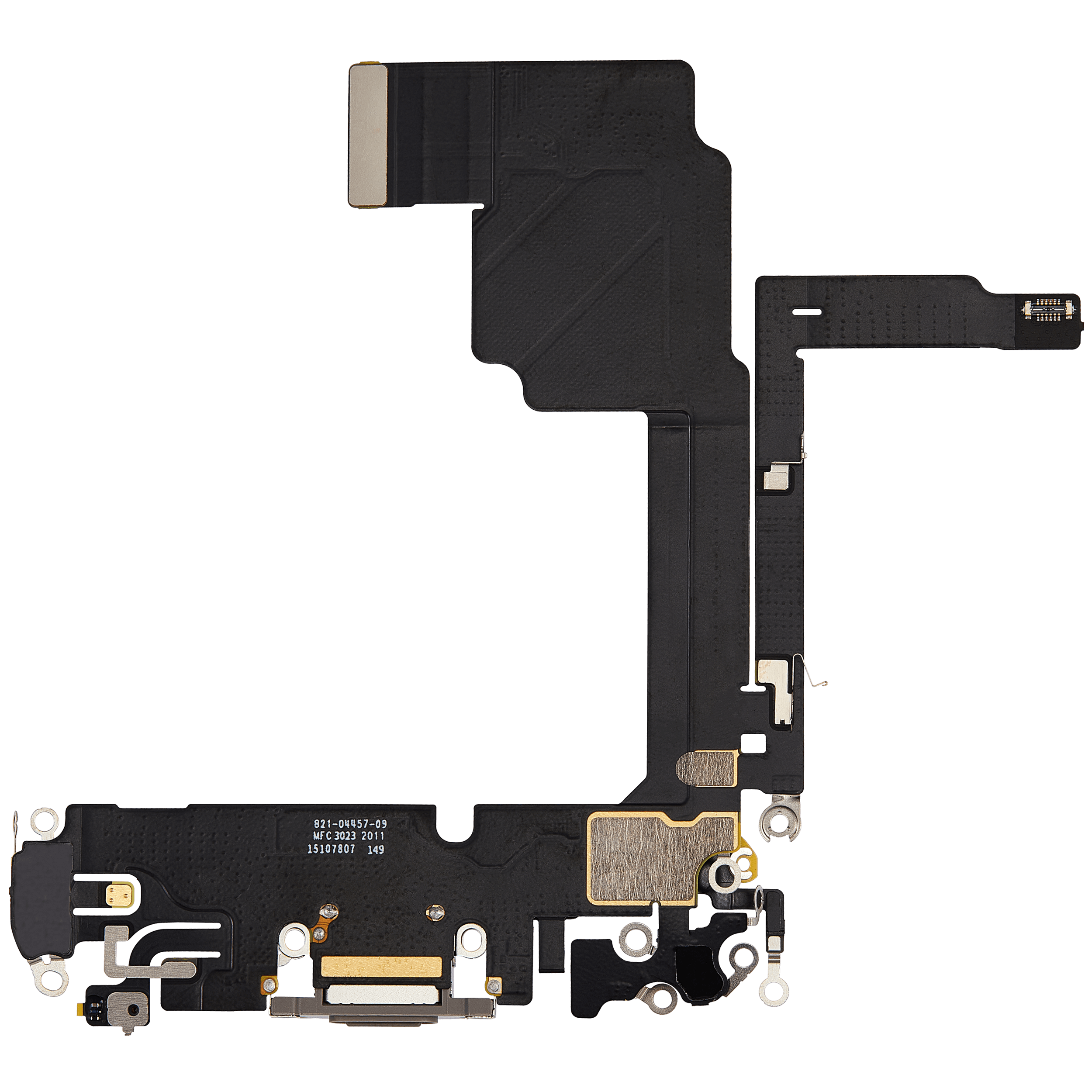 Charging Port Flex Cable Compatible For iPhone 15 Pro (Premium) (Natural Titanium)