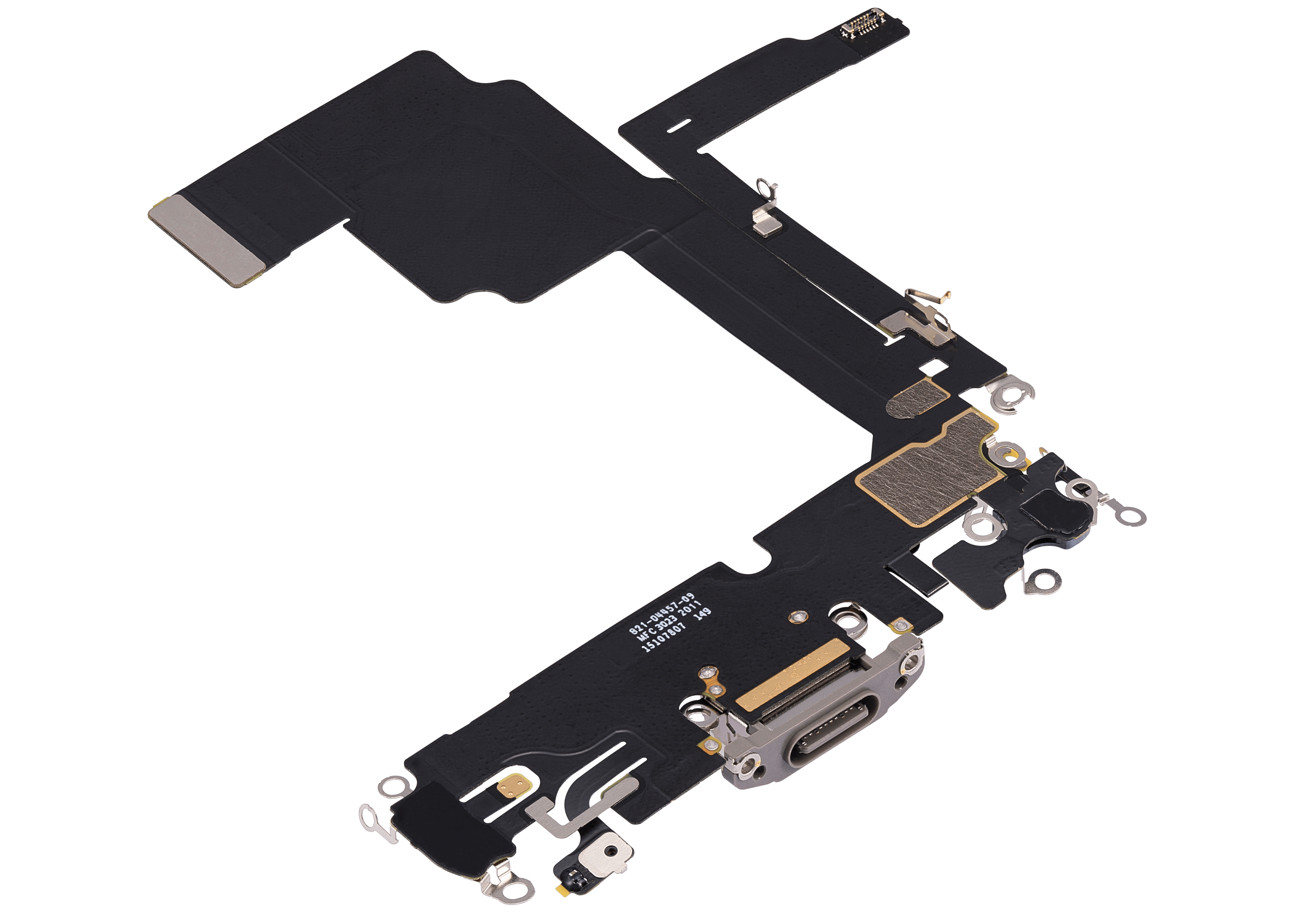 Charging Port Flex Cable Compatible For iPhone 15 Pro (Premium) (Natural Titanium)