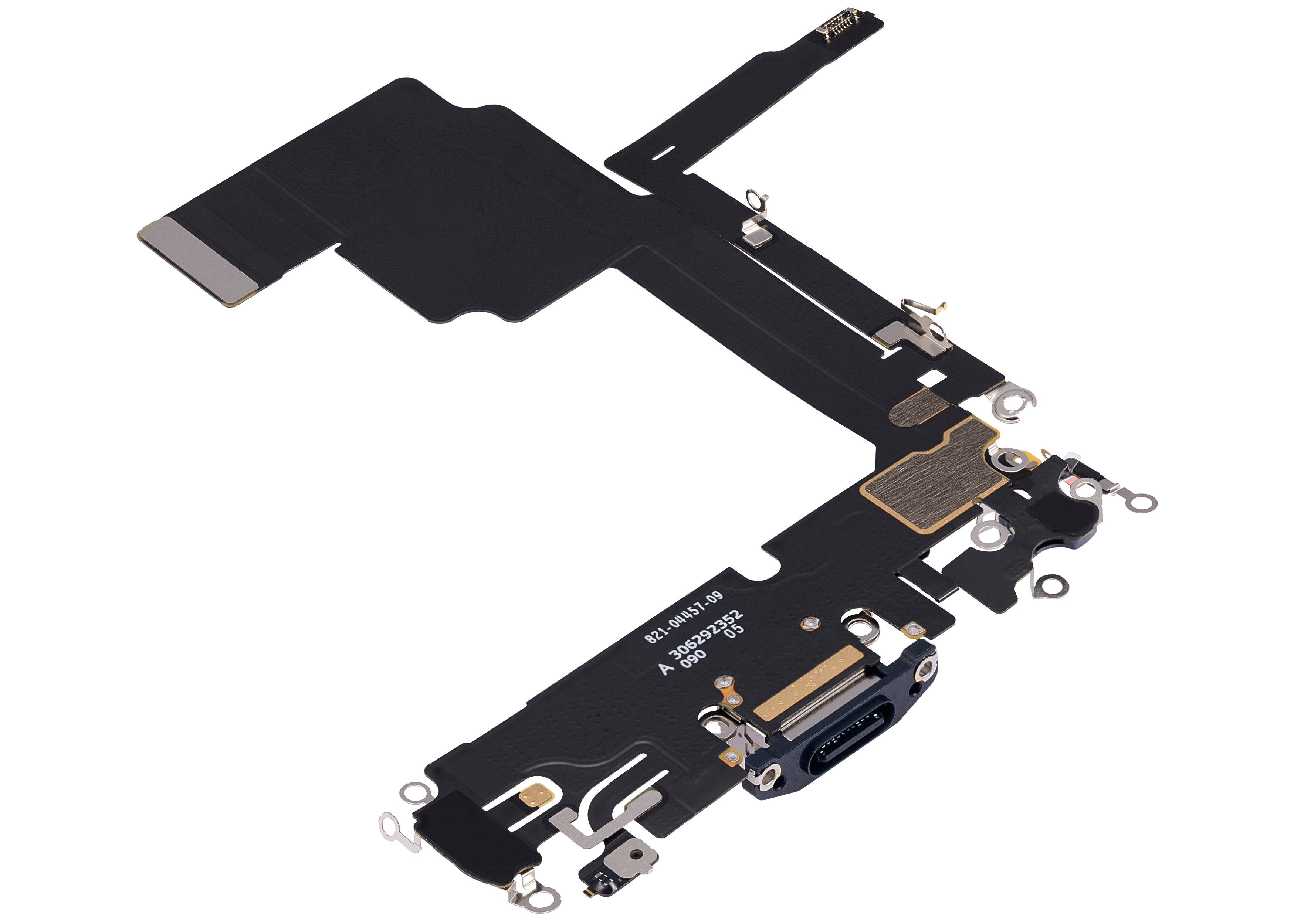 Charging Port Flex Cable Compatible For iPhone 15 Pro (Premium) (Blue Titanium)