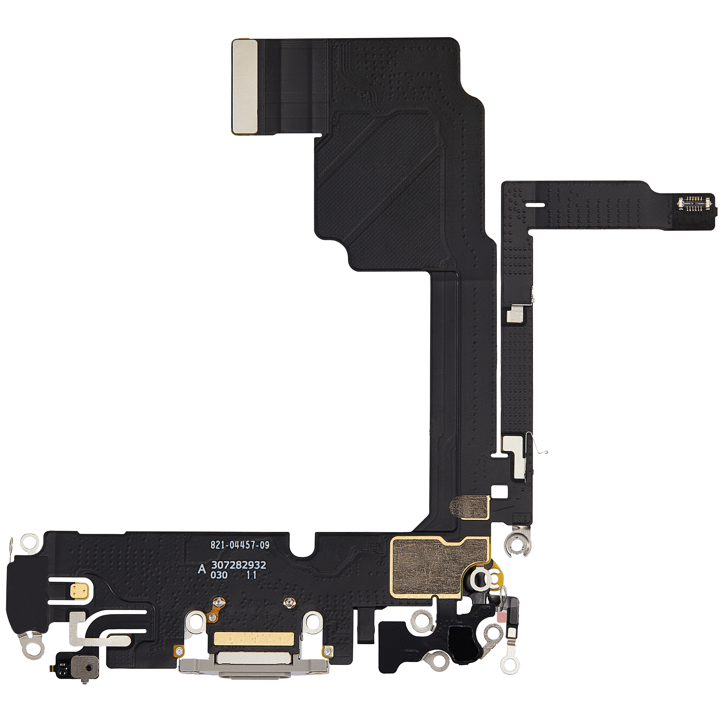 Charging Port Flex Cable Compatible For iPhone 15 Pro (Premium) (White Titanium)