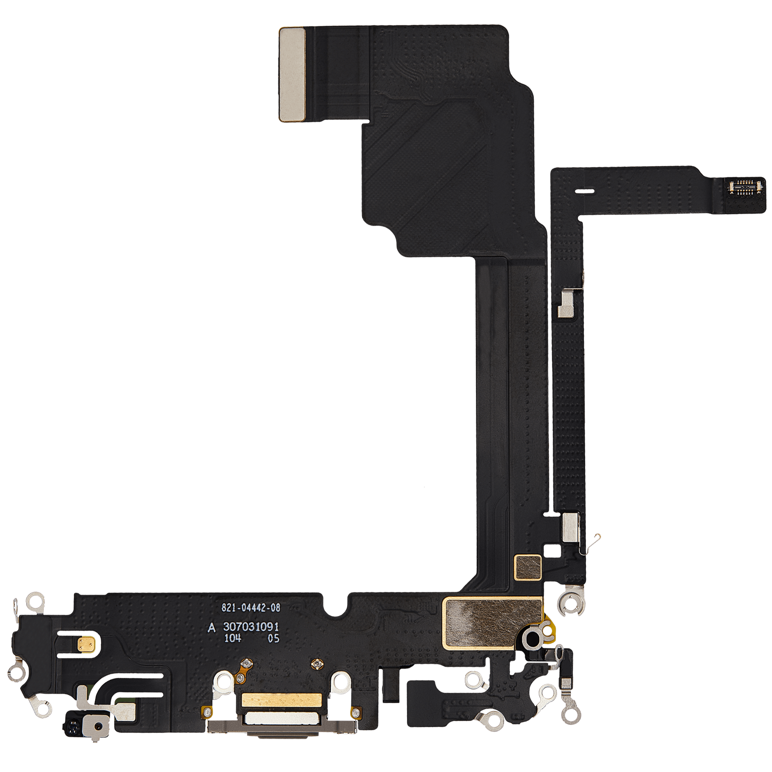 Charging Port Flex Cable Compatible For iPhone 15 Pro Max (Premium) (Natural Titanium)