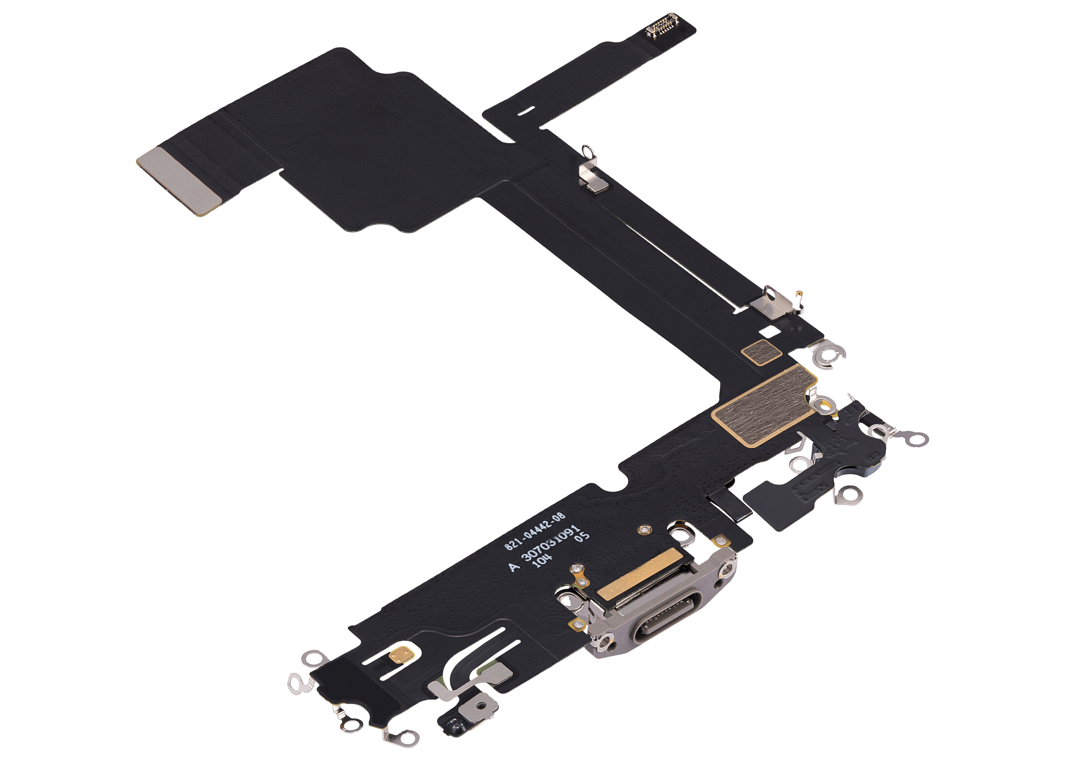 Charging Port Flex Cable Compatible For iPhone 15 Pro Max (Premium) (Natural Titanium)