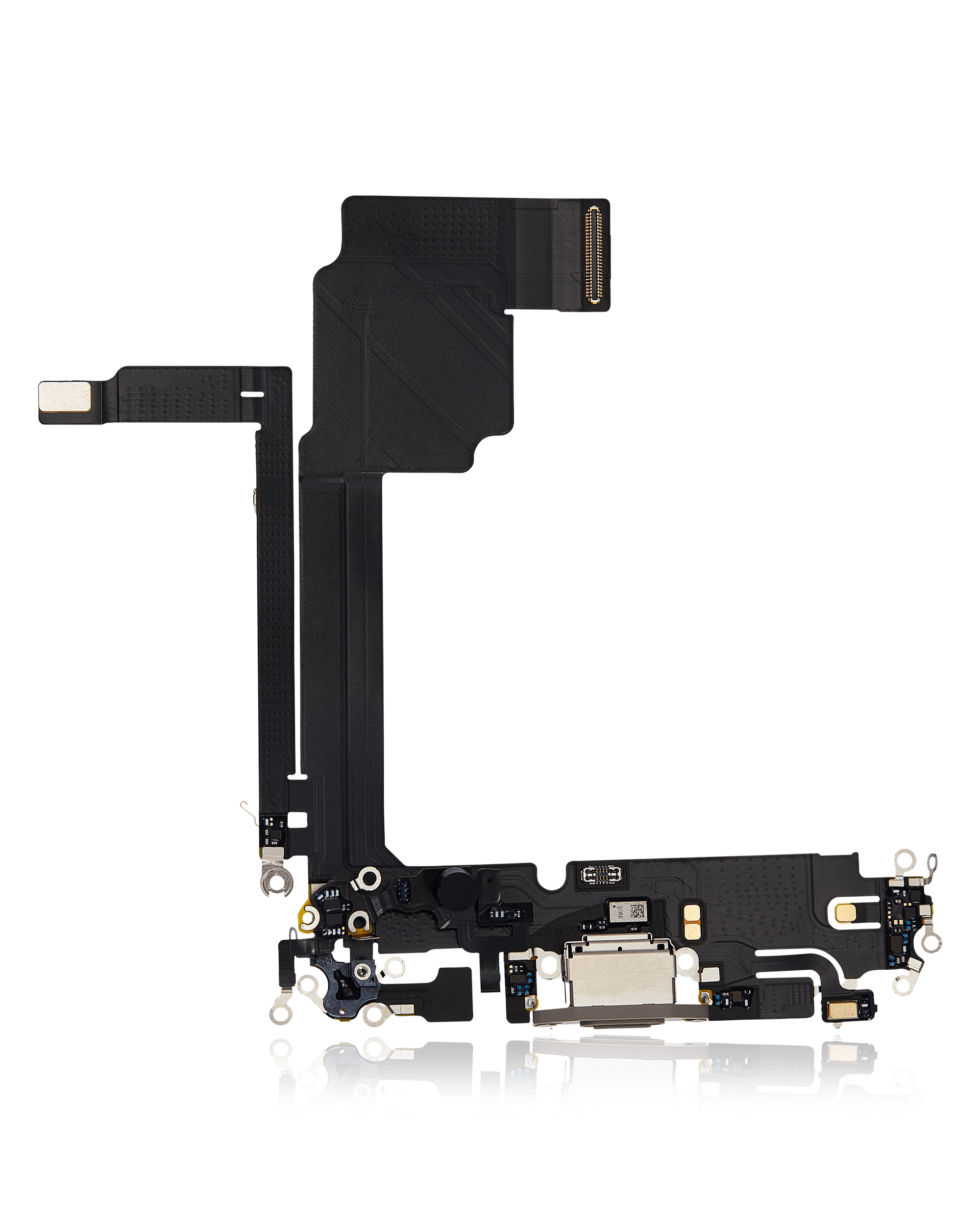 Charging Port Flex Cable Compatible For iPhone 15 Pro Max (Premium) (Natural Titanium)