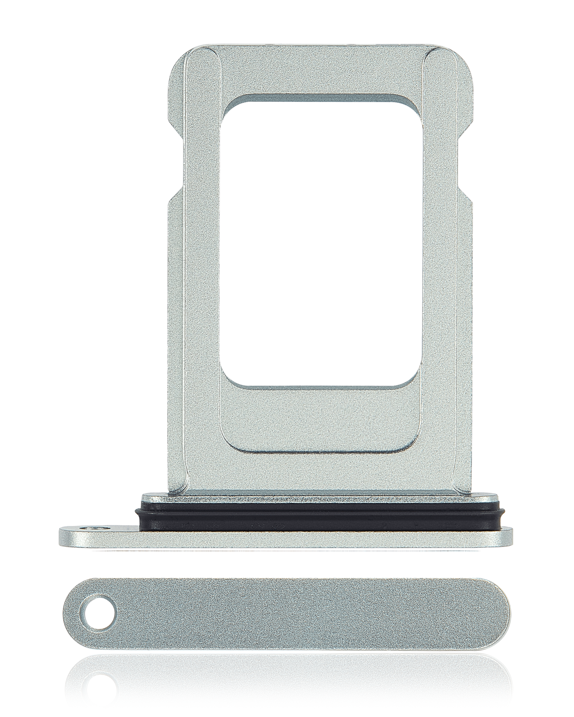 Single Sim Card Tray Compatible For iPhone 15 / 15 Plus (Green)