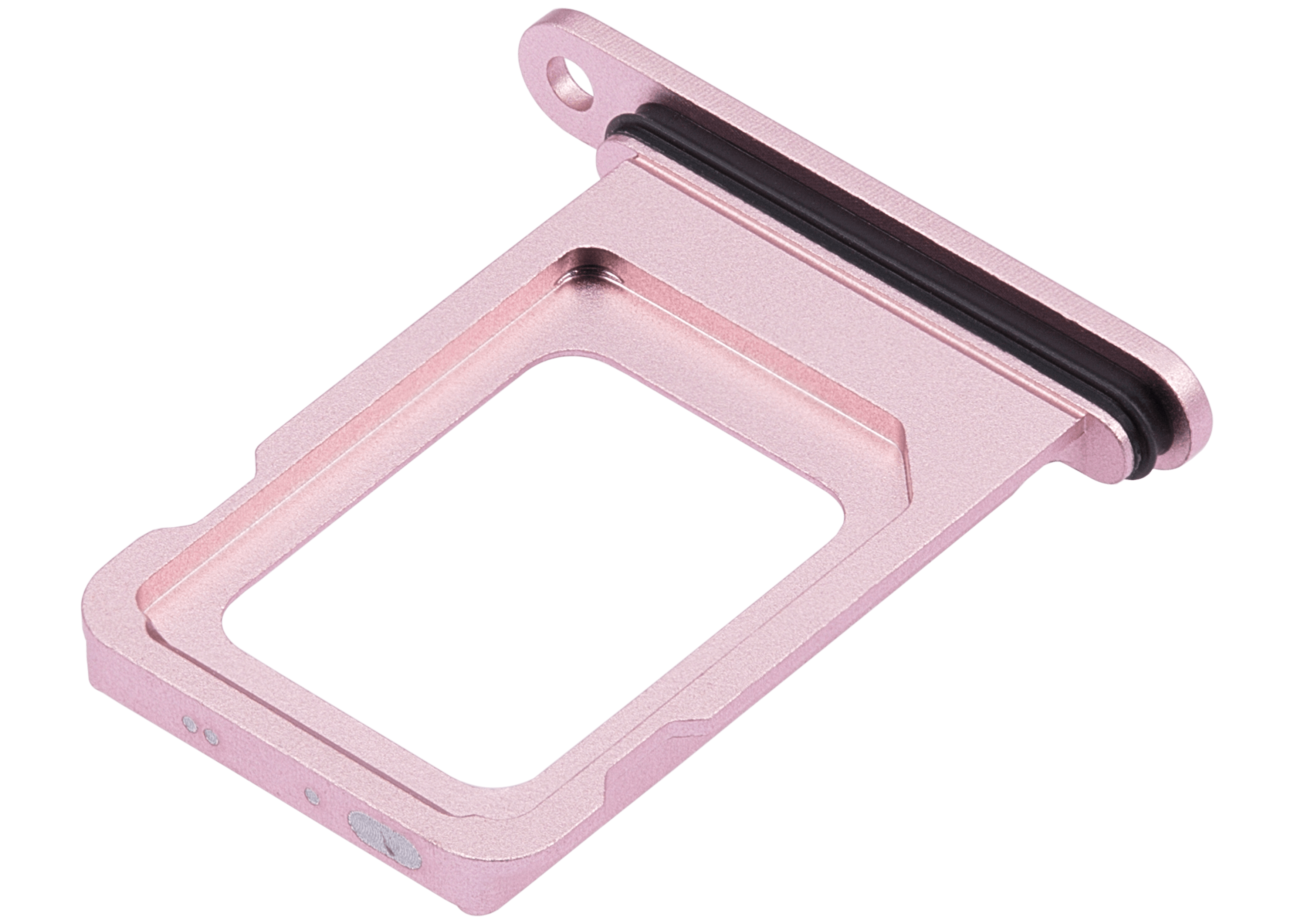 Dual Sim Card Tray Compatible For iPhone 15 / 15 Plus (Pink)