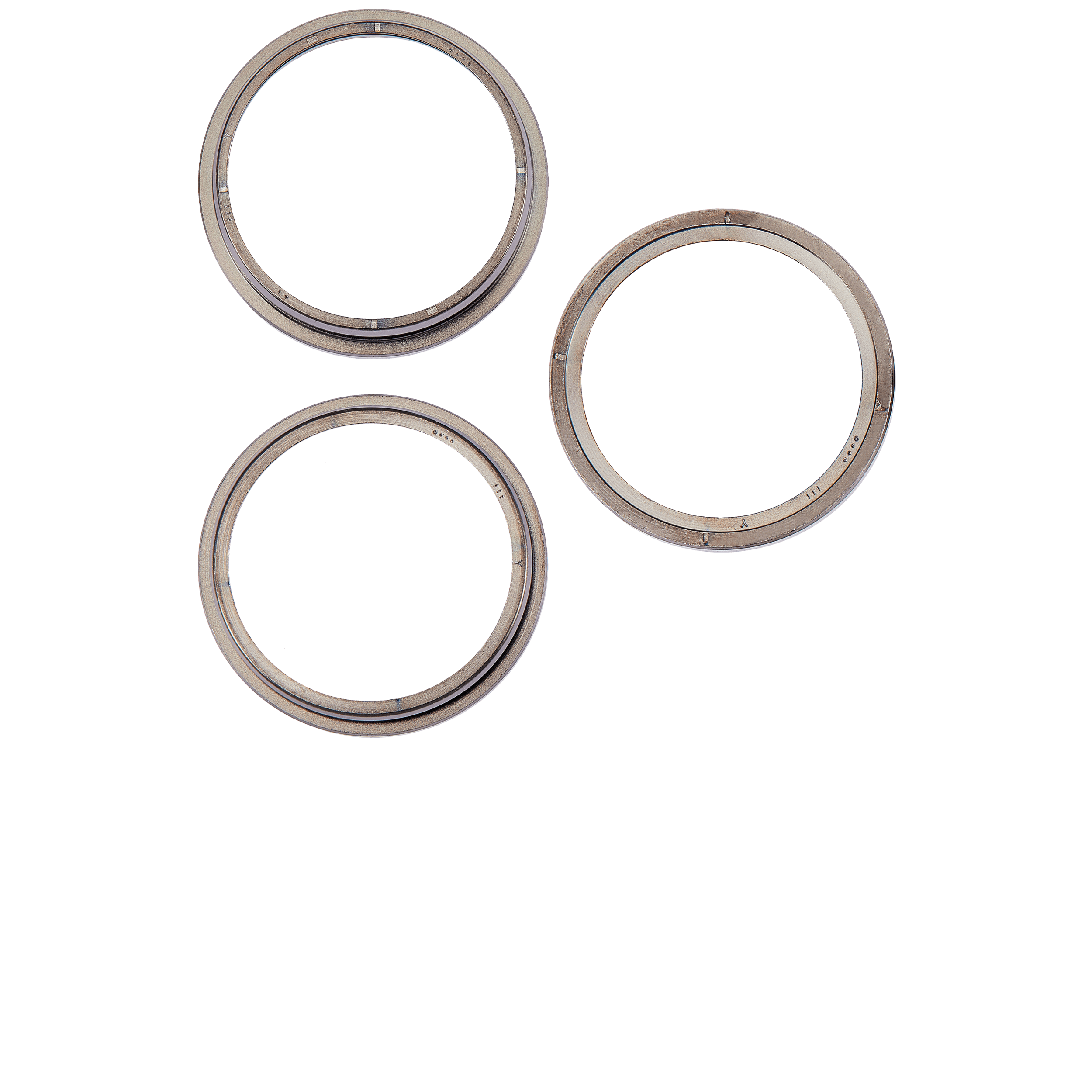 Back Camera Bezel Ring Only Compatible For iPhone 15 Pro (Natural Titanium) (3 Piece Set)