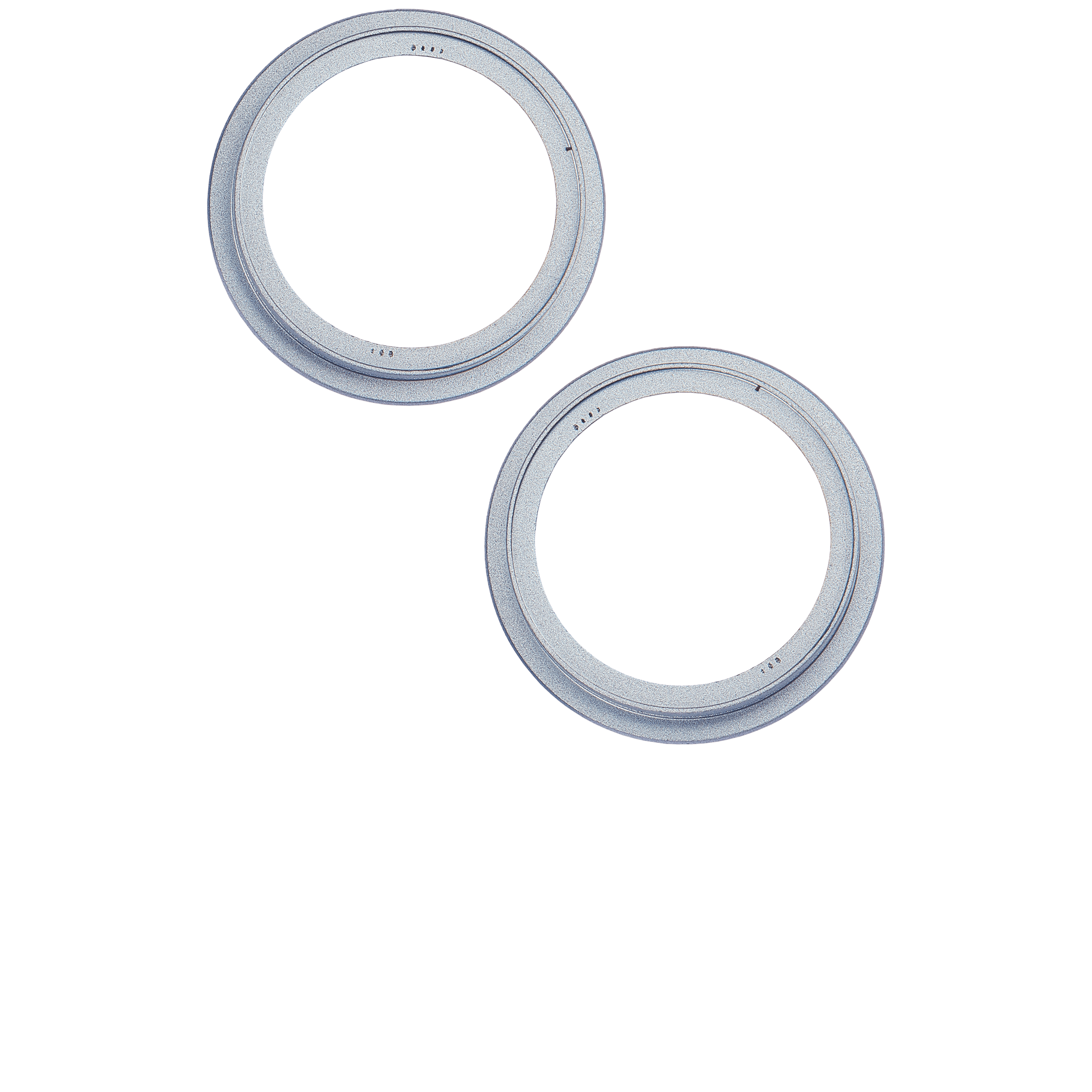 Back Camera Bezel Ring Only Compatible For iPhone 15 / 15 Plus (Blue) (2 Piece Set)