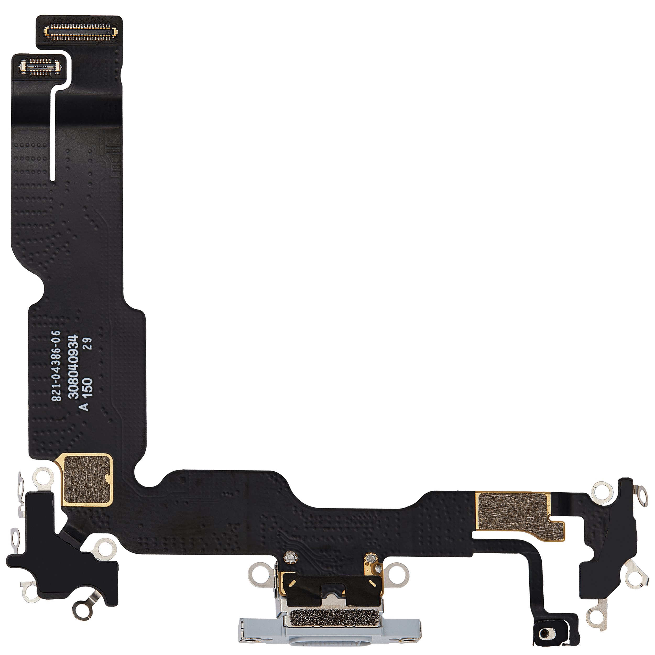 Charging Port Flex Cable Compatible For iPhone 15 Plus (Premium) (Blue)