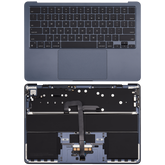 Top Case Assembly With Battery And Keyboard Compatible For MacBook Air 13" (A2681 / Mid 2022) (Midnight) (US Keyboard)