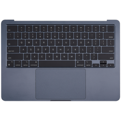 Top Case Assembly With Battery And Keyboard Compatible For MacBook Air 13" (A2681 / Mid 2022) (Midnight) (US Keyboard)