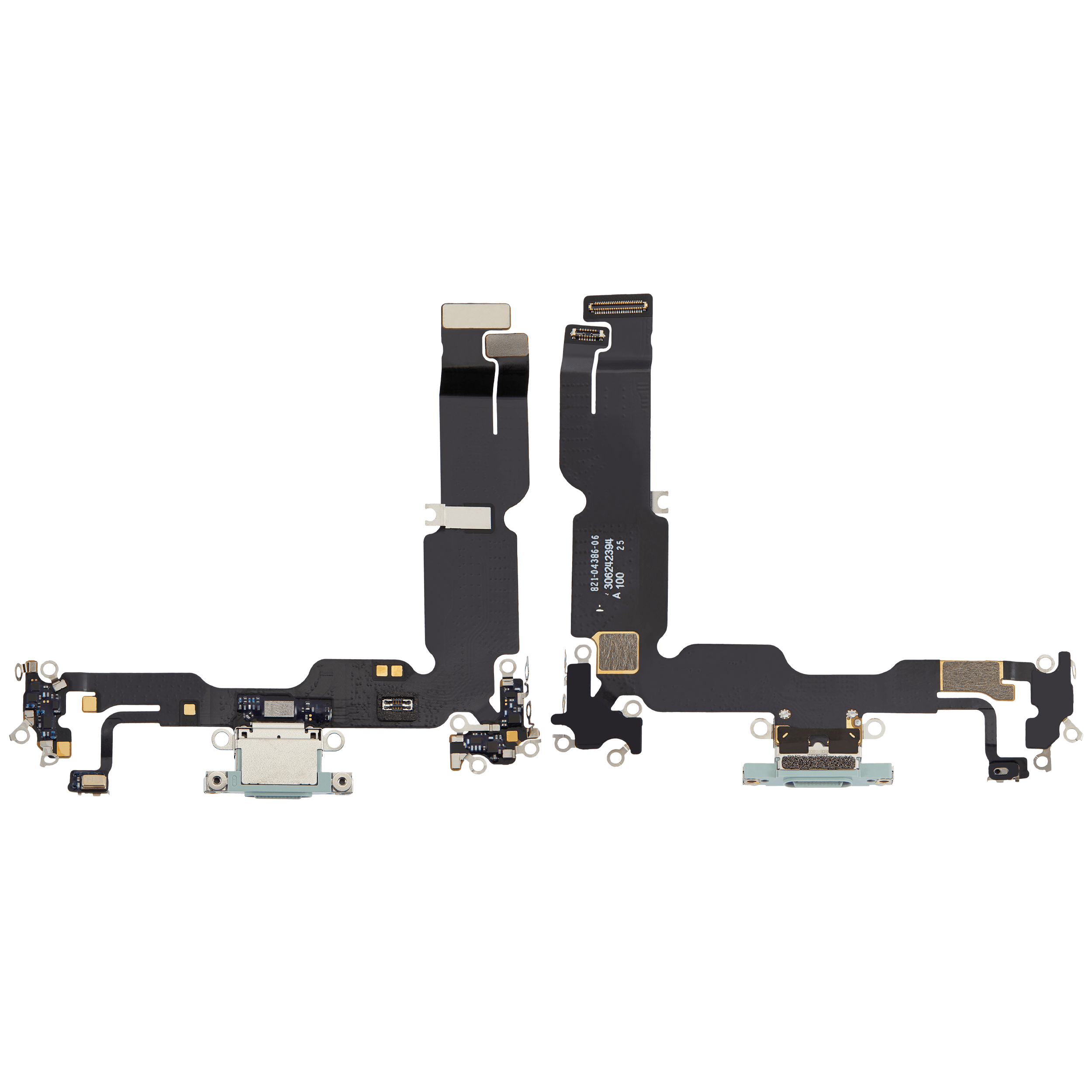 Charging Port Flex Cable Compatible For iPhone 15 Plus (Premium) (Green)