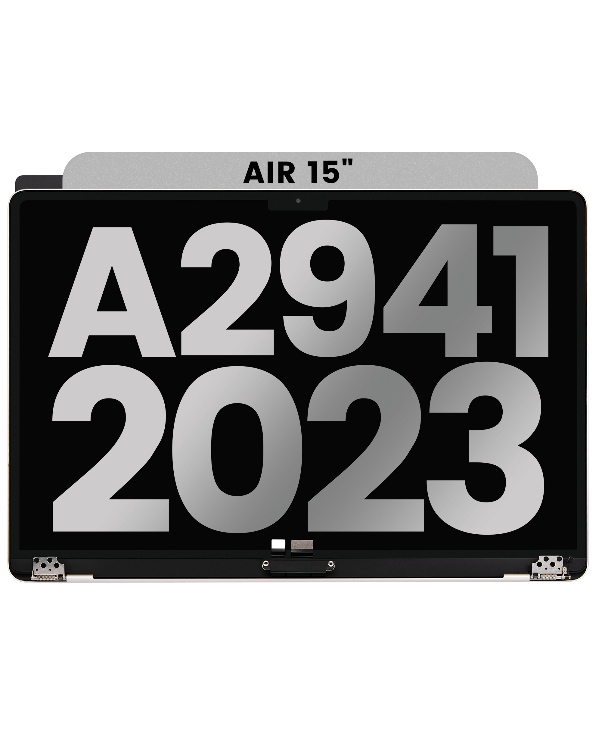 Complete LCD Display Assembly Compatible with MacBook Air 15" (A2941, Mid 2023) – Grade A, Midnight