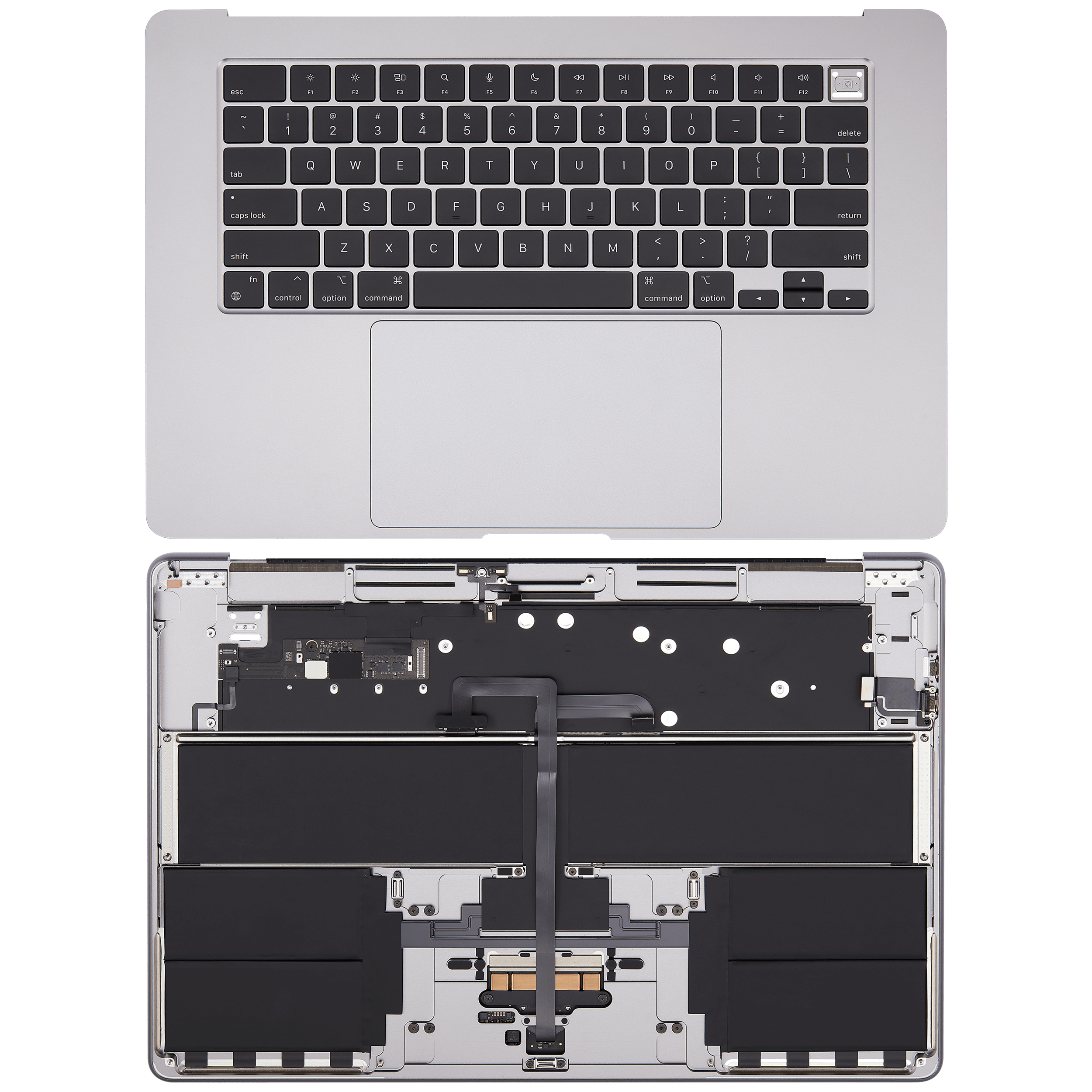 Top Case Assembly With Battery And Keyboard Compatible For MacBook Air 15" (A2941 / Mid 2023) (US Keyboard) (Space Gray)