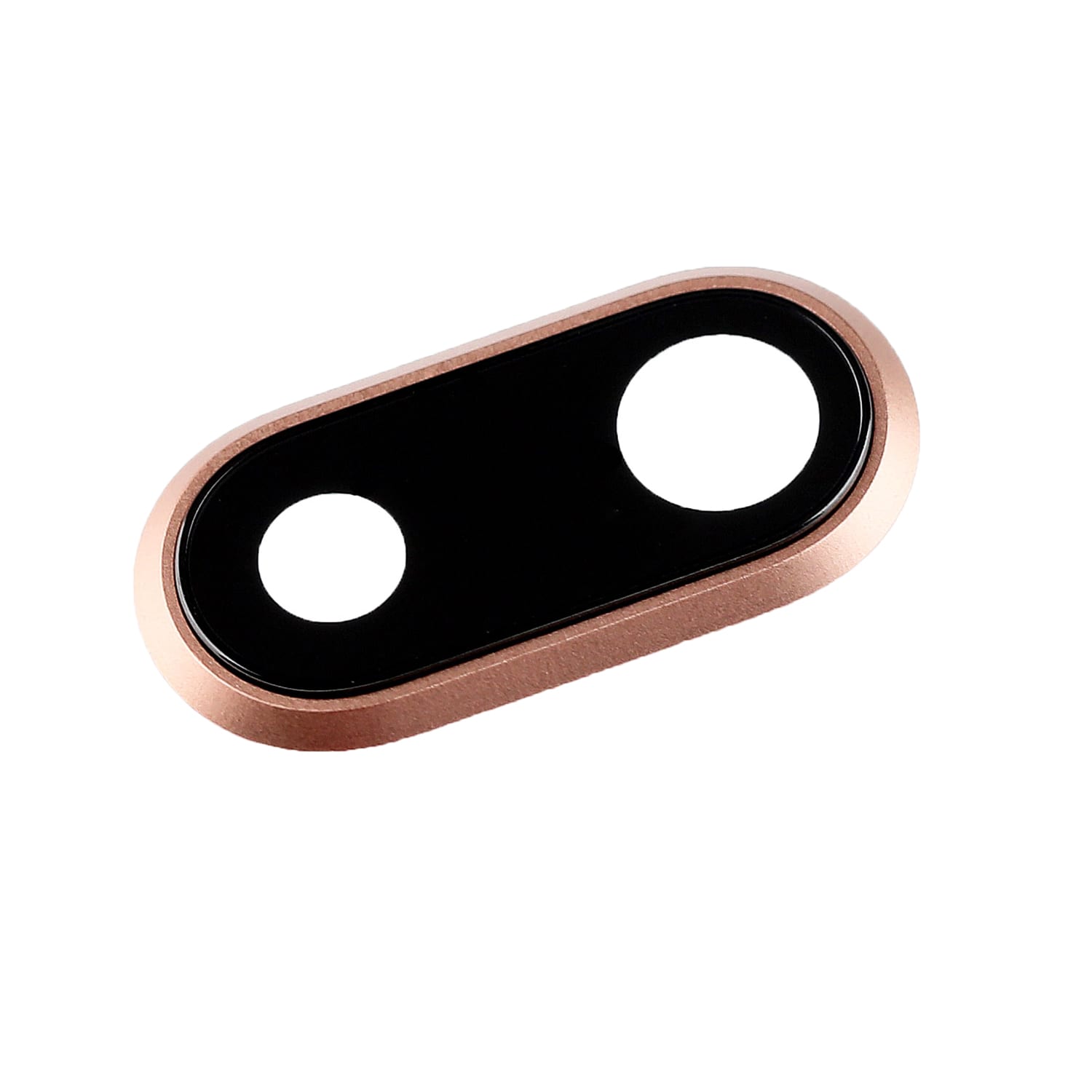 GOLD REAR CAMERA HOLDER WITH LENS FOR IPHONE 8 PLUS